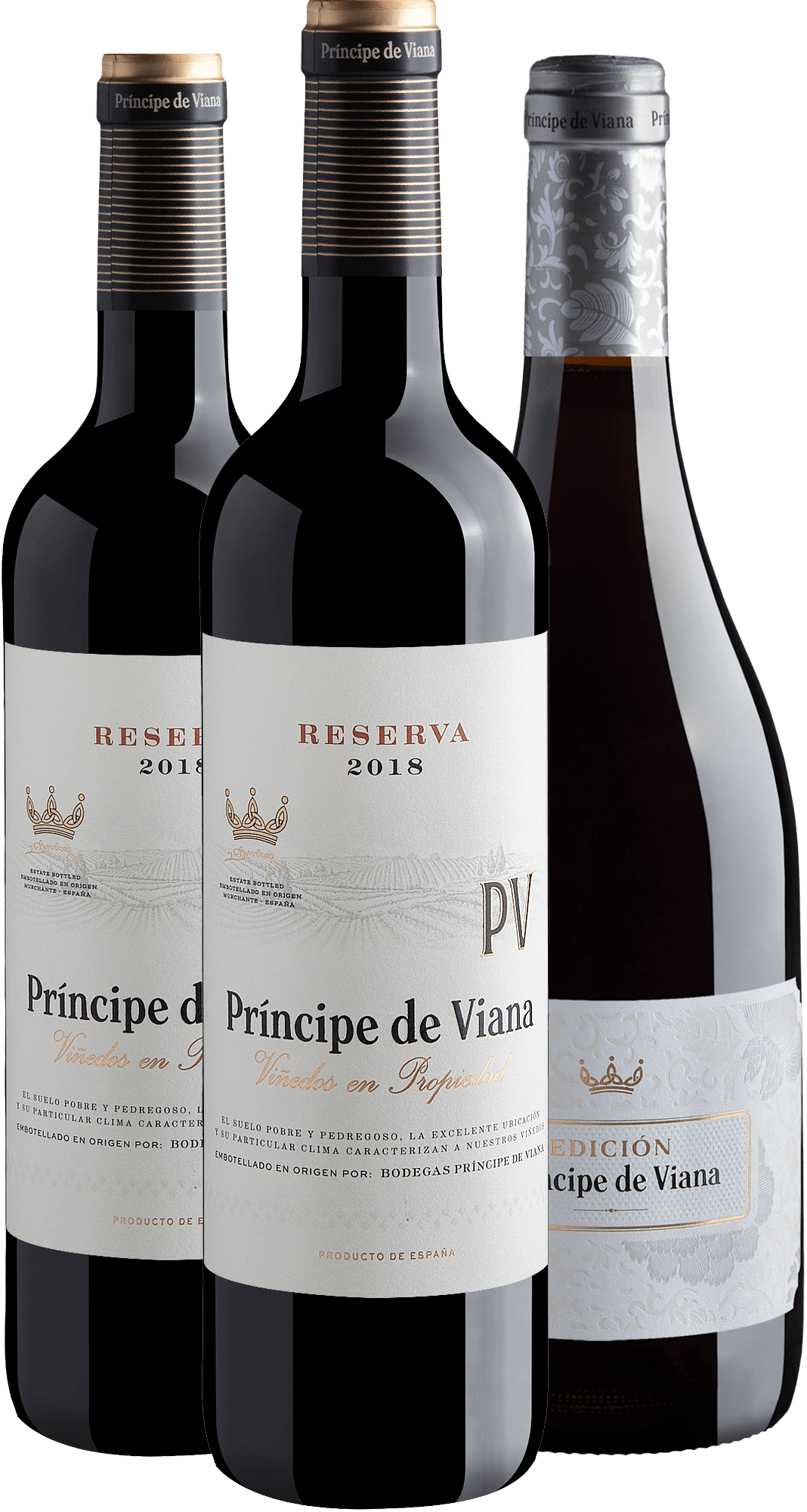 Kit Príncipe de Viana: 2 Reserva + 1 Edición Crianza