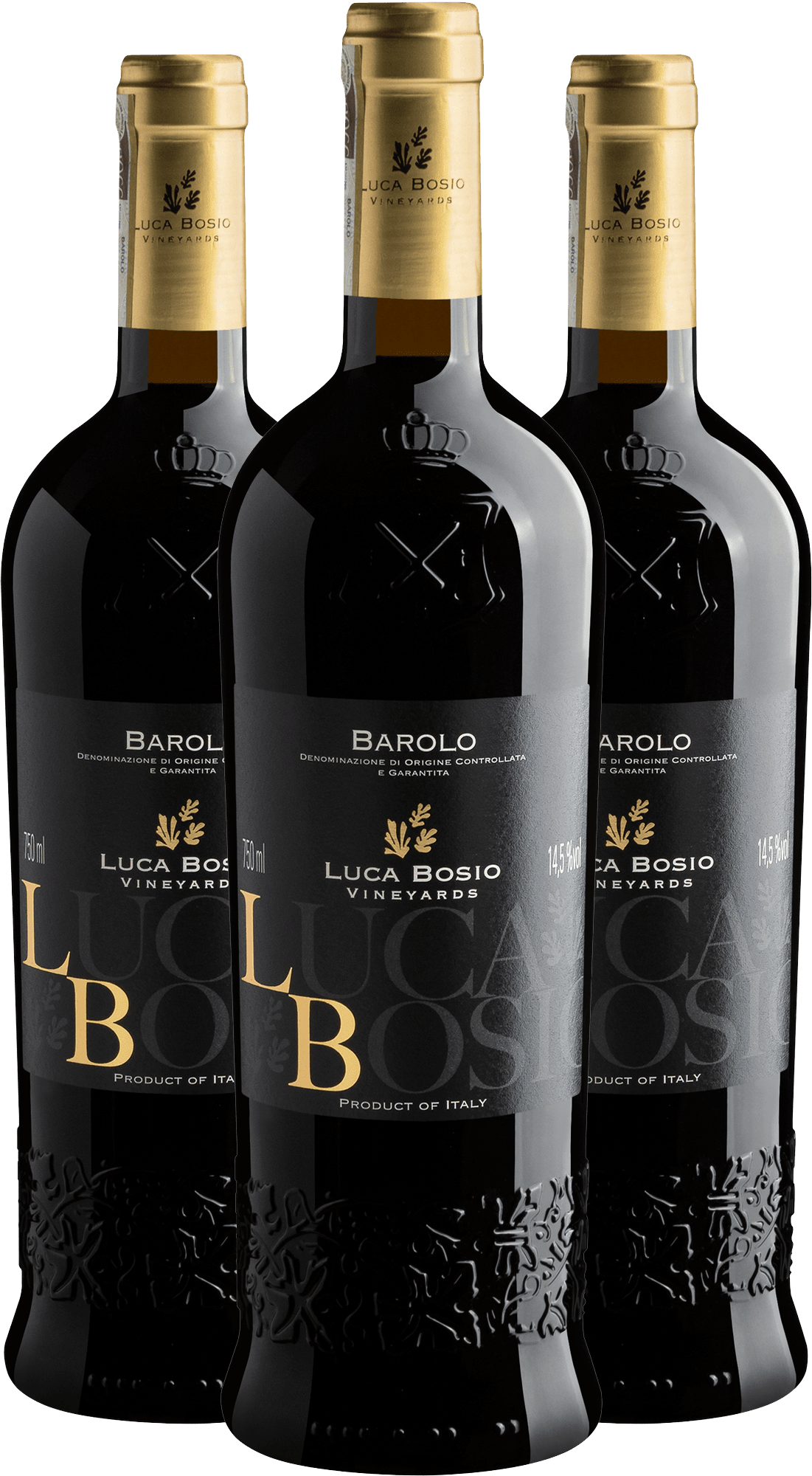 Kit 3 Luca Bosio Vineyards Barolo DOCG