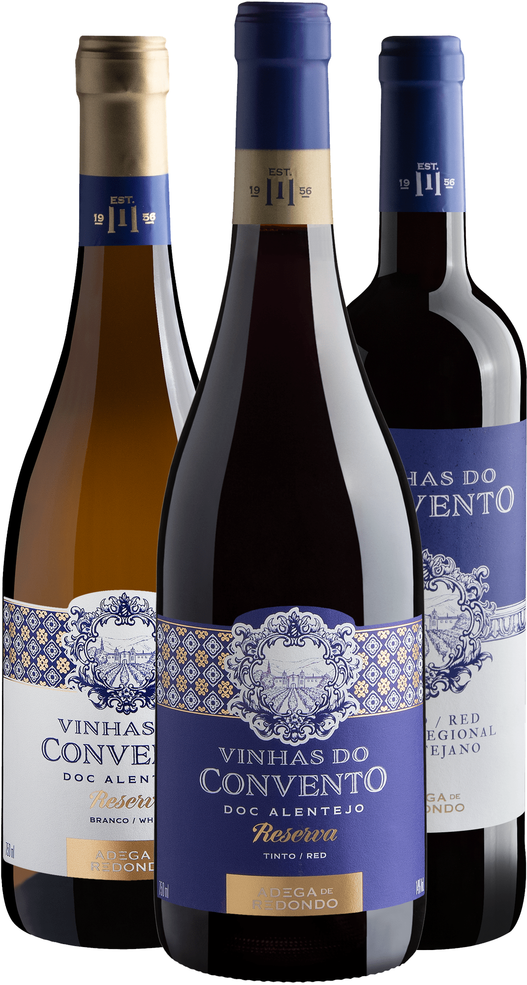 Kit Vinhas do Convento: 2 Reserva + 1 Tinto