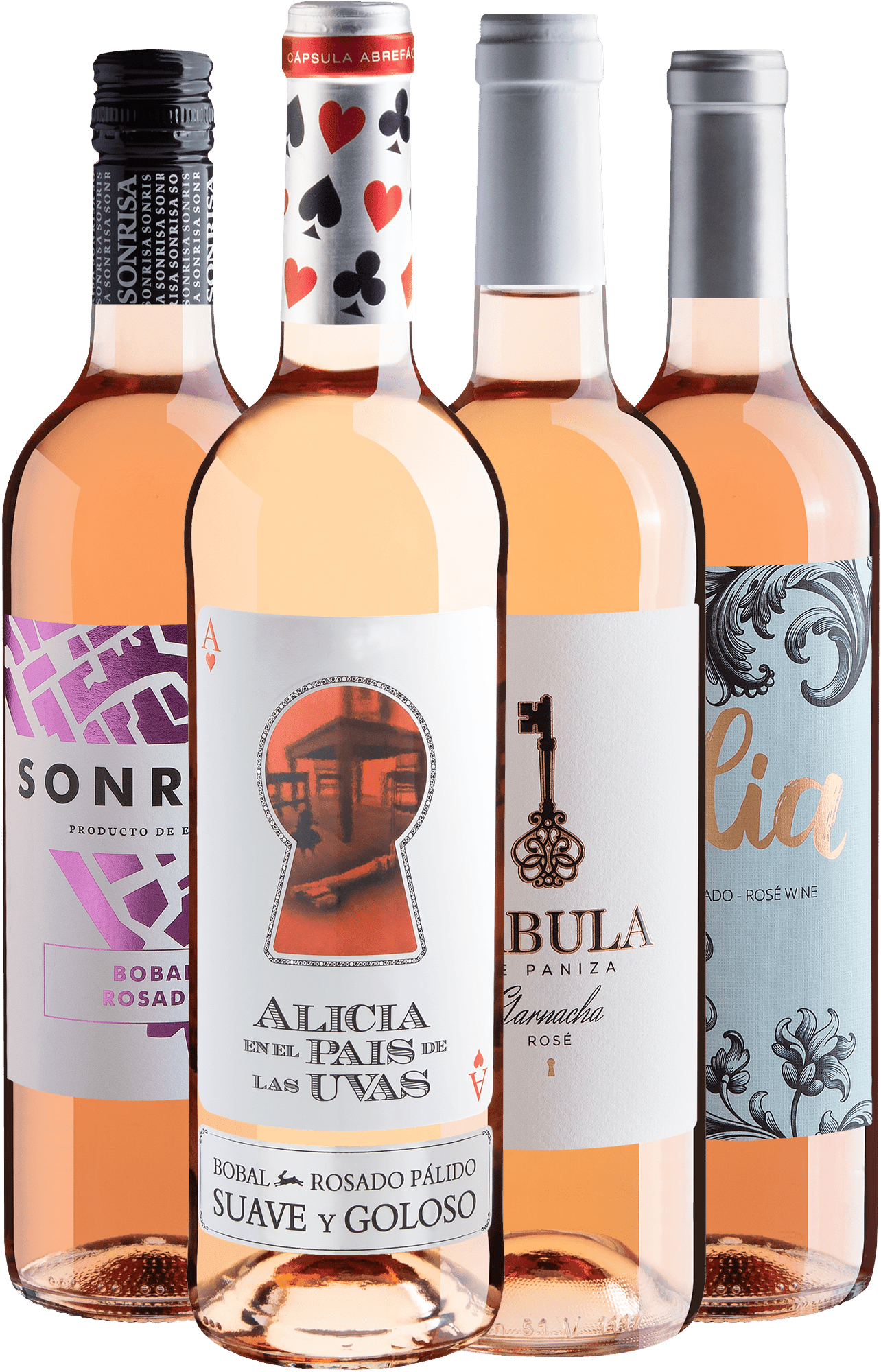 Kit 4 Rosés Espanhóis