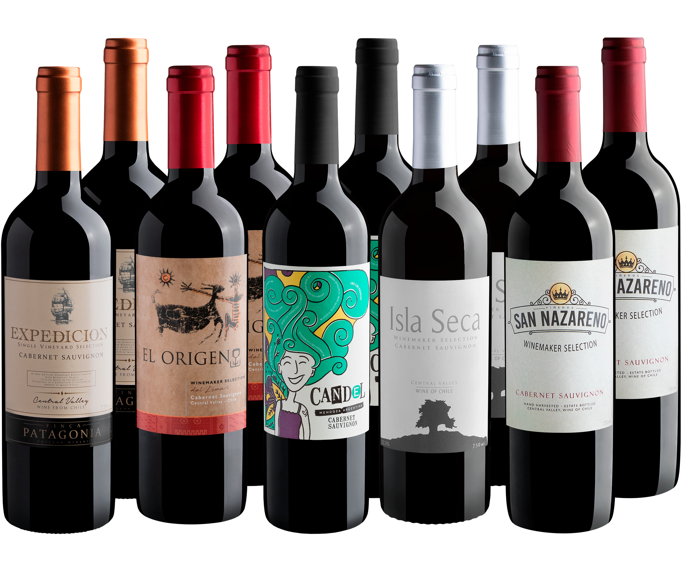 Kit Cabernet Sauvignon em Dobro | 10 garrafas*
