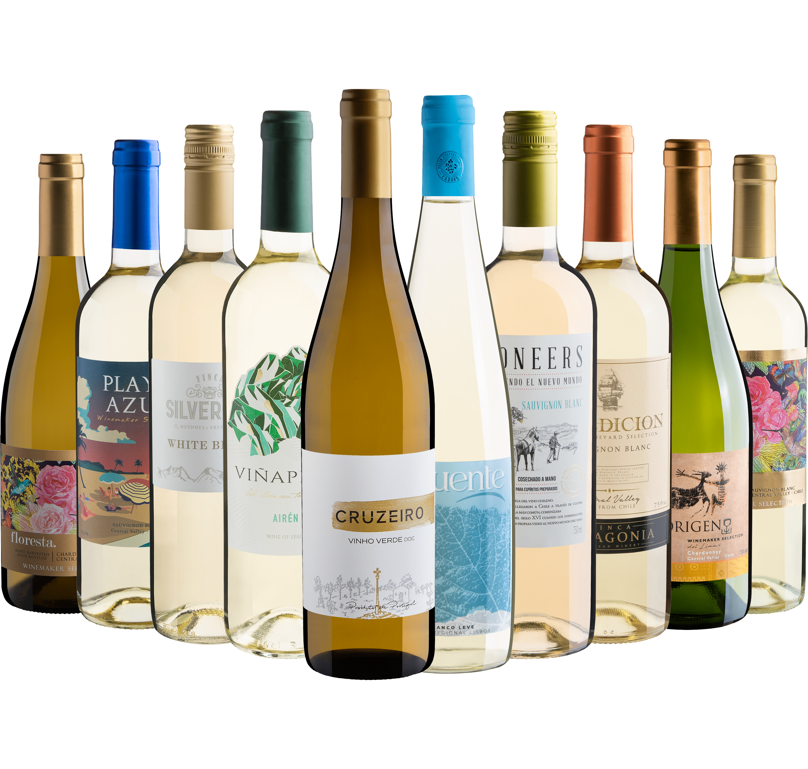 Kit 10 Brancos com Vinho Verde