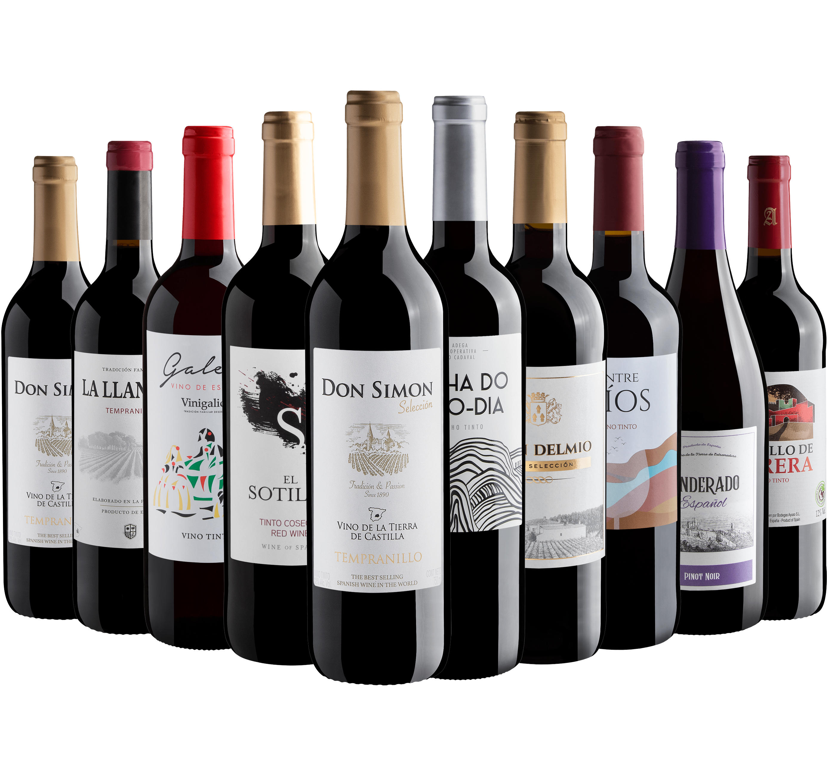 Kit 10 Vinhos do Velho Mundo