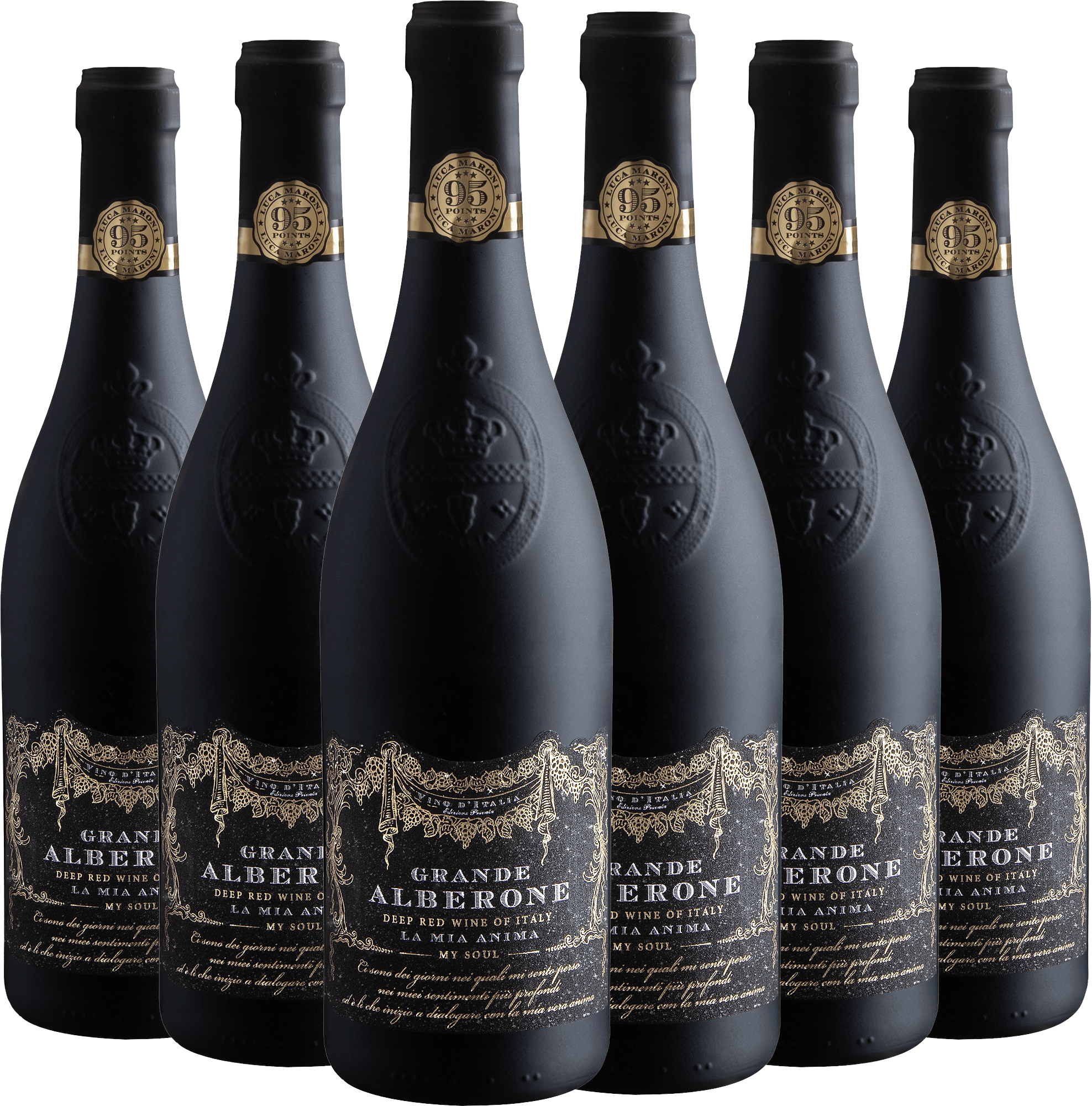 Kit 6 Grande Alberone La Mia Anima My Soul Vino Rosso d’Italia