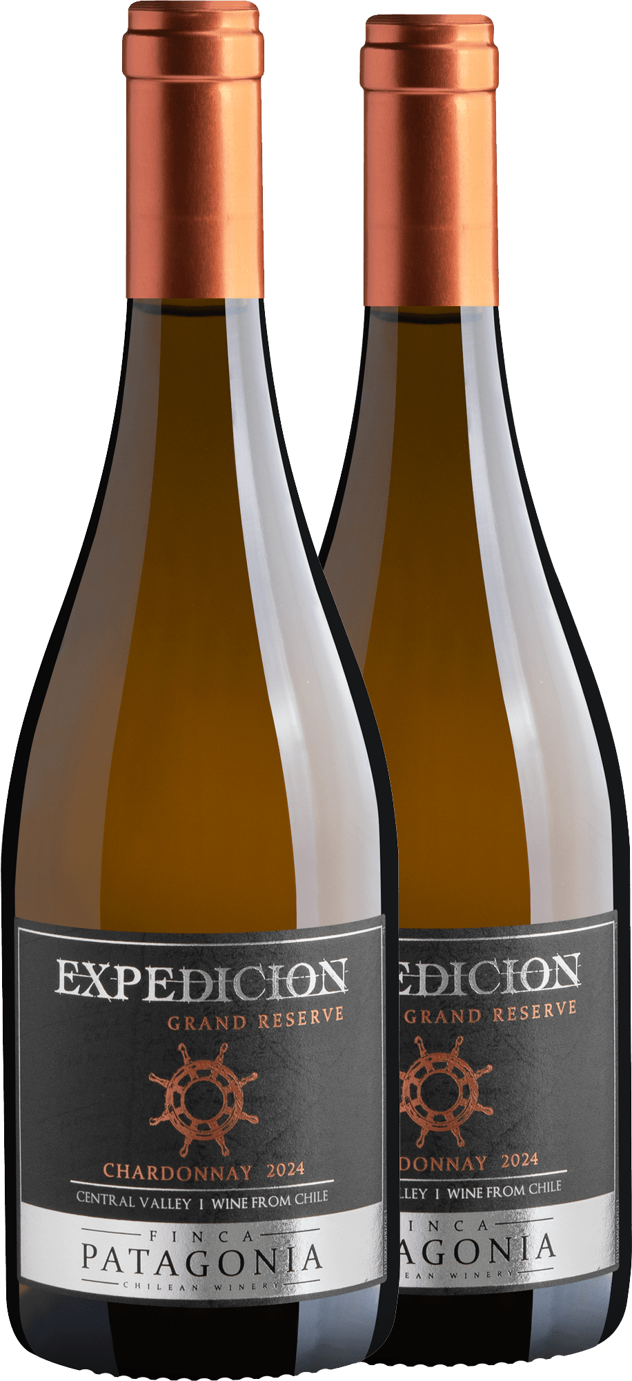 Kit 2 Finca Patagonia Expedicion Grand Reserve Chardonnay Central Valley D.O.