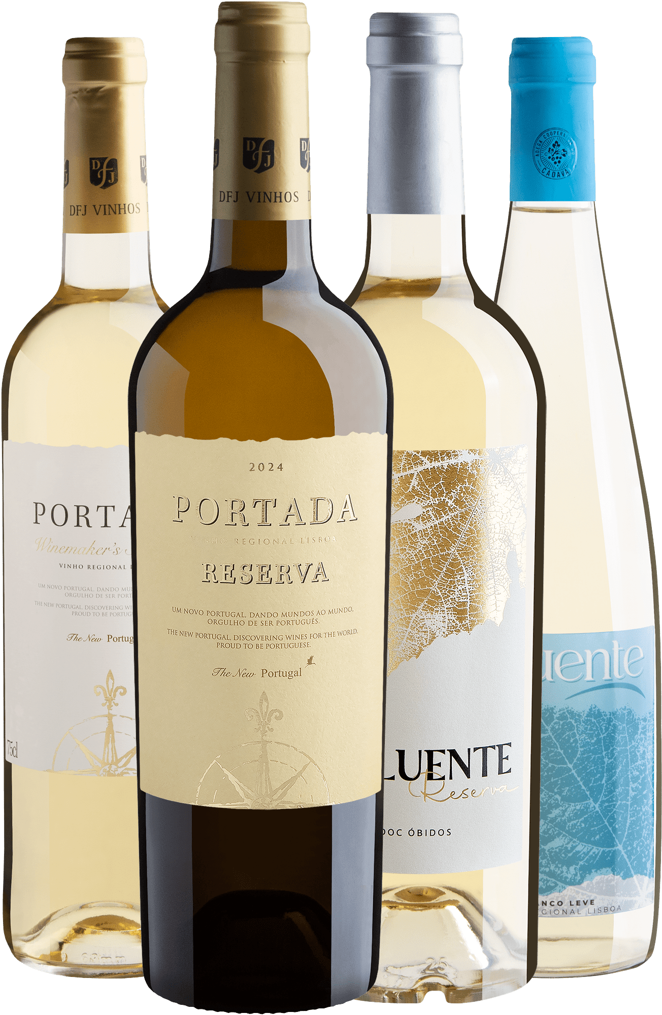 Kit 4 Brancos Portugueses Medalha de Ouro
