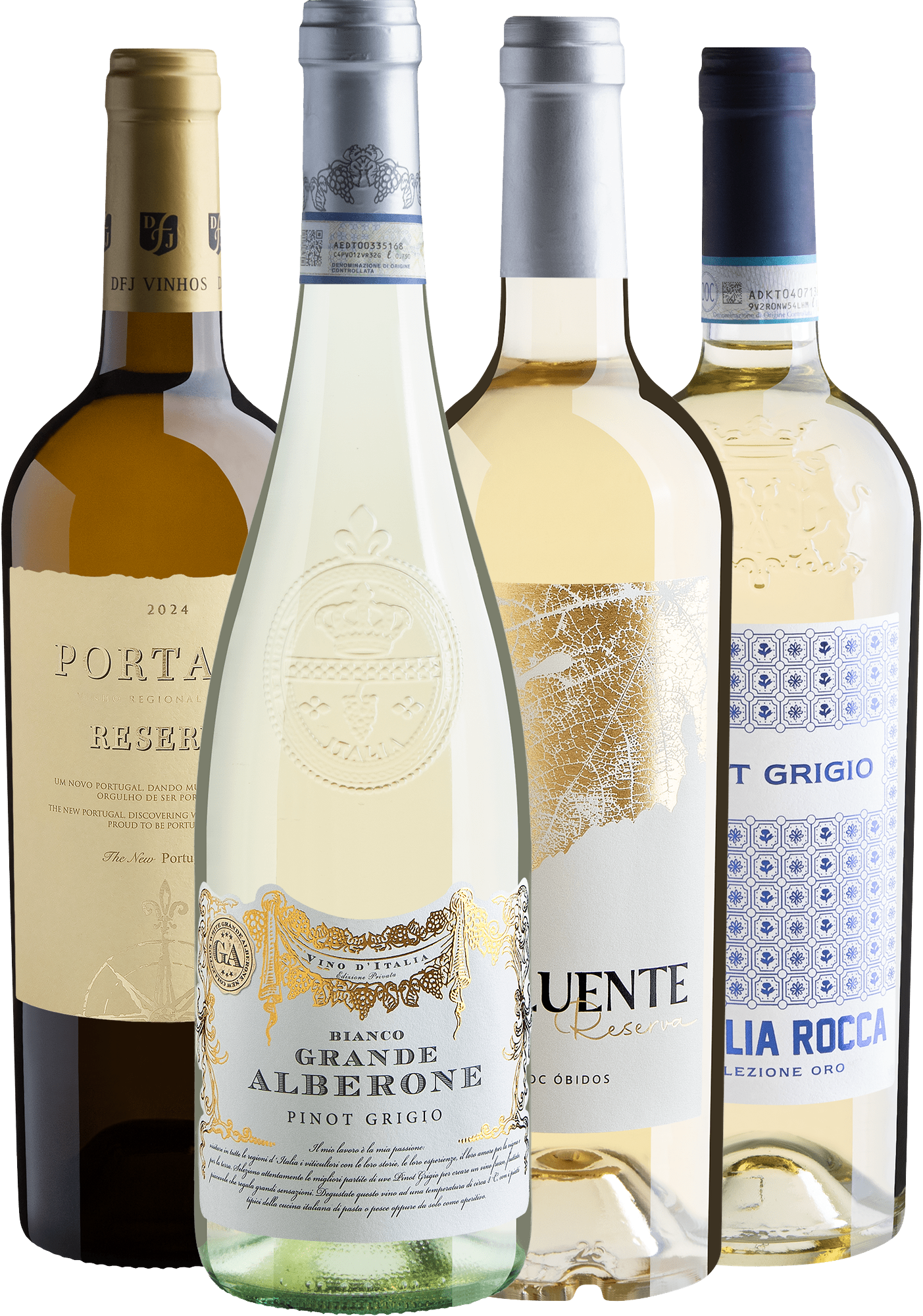 Kit 4 Vinhos Brancos Premiados