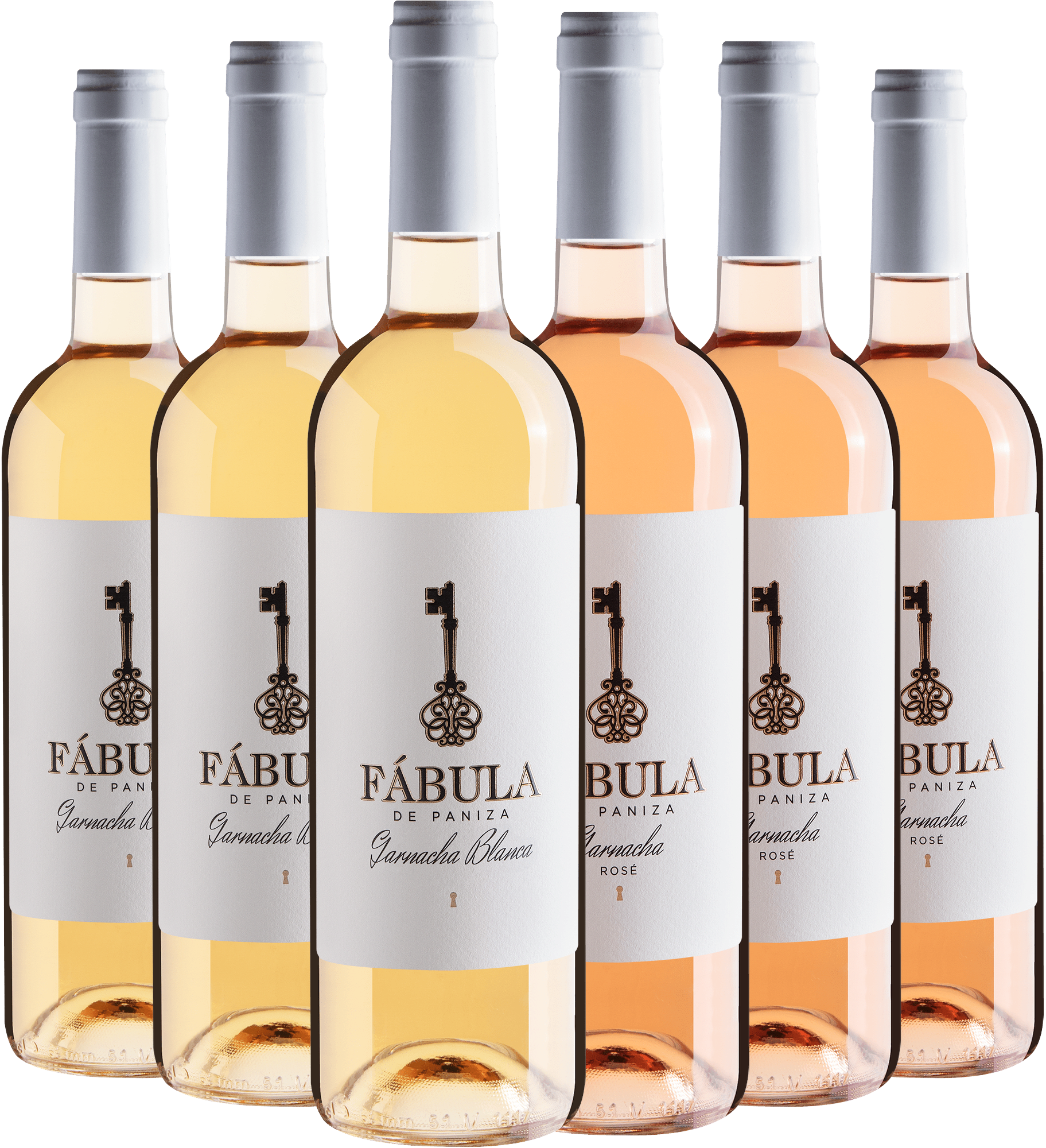 Kit Fábula de Paniza: 3 Branco + 3 Rosé