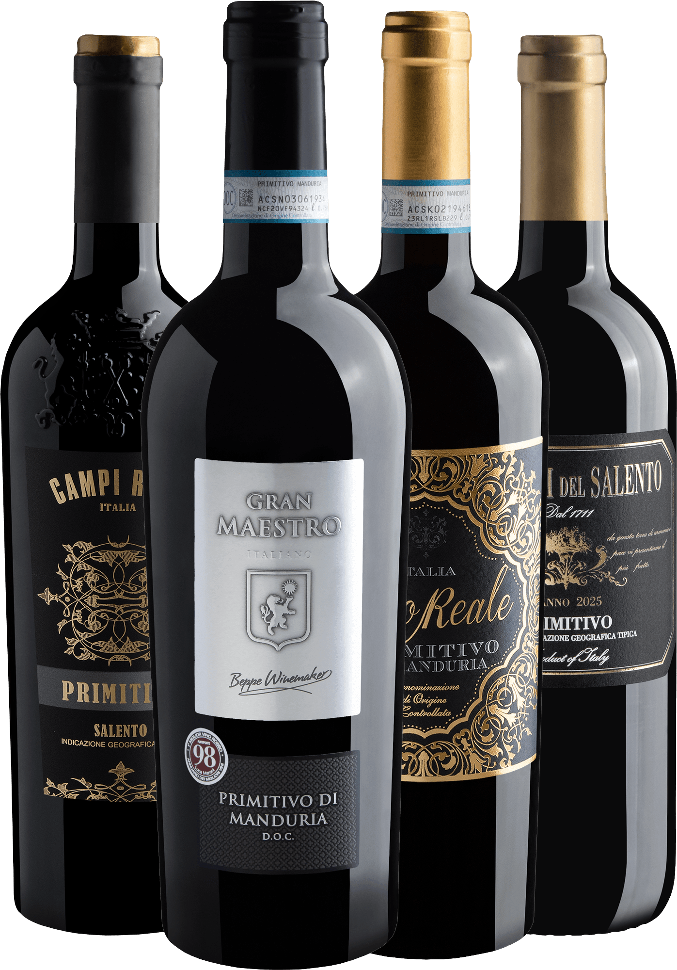 Kit 4 Primitivos 94+ Pontos por Daniel Perches