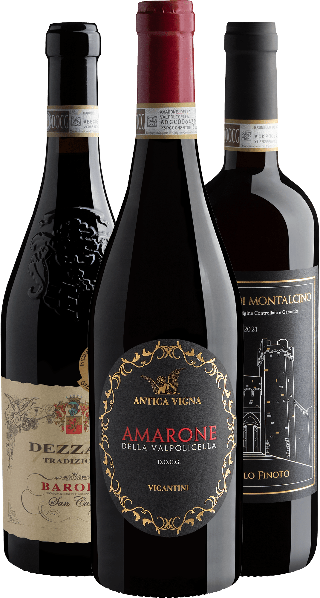 Kit 3 Italianos Notáveis 93+ Pontos