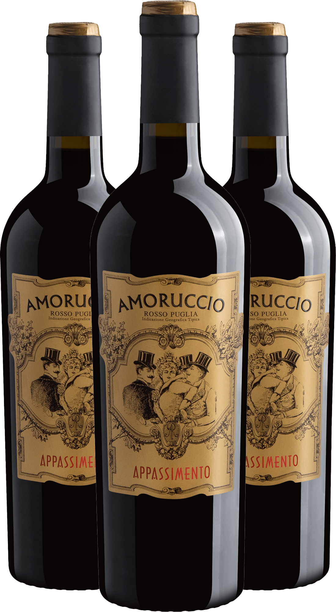 Kit 3 Amoruccio Appassimento Rosso Puglia Passito IGT