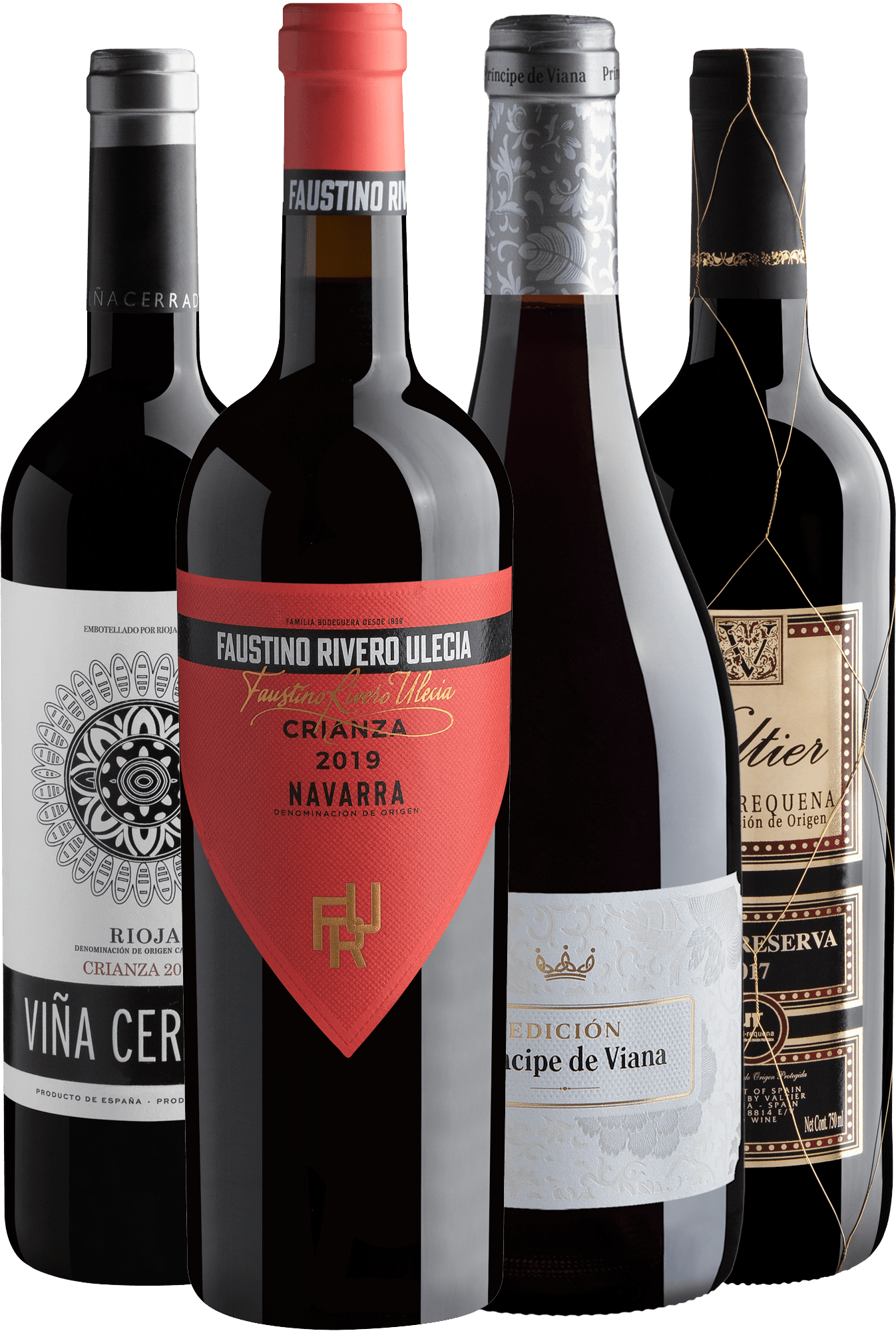 Kit Espanhóis | 3 Crianza + 1 Gran Reserva
