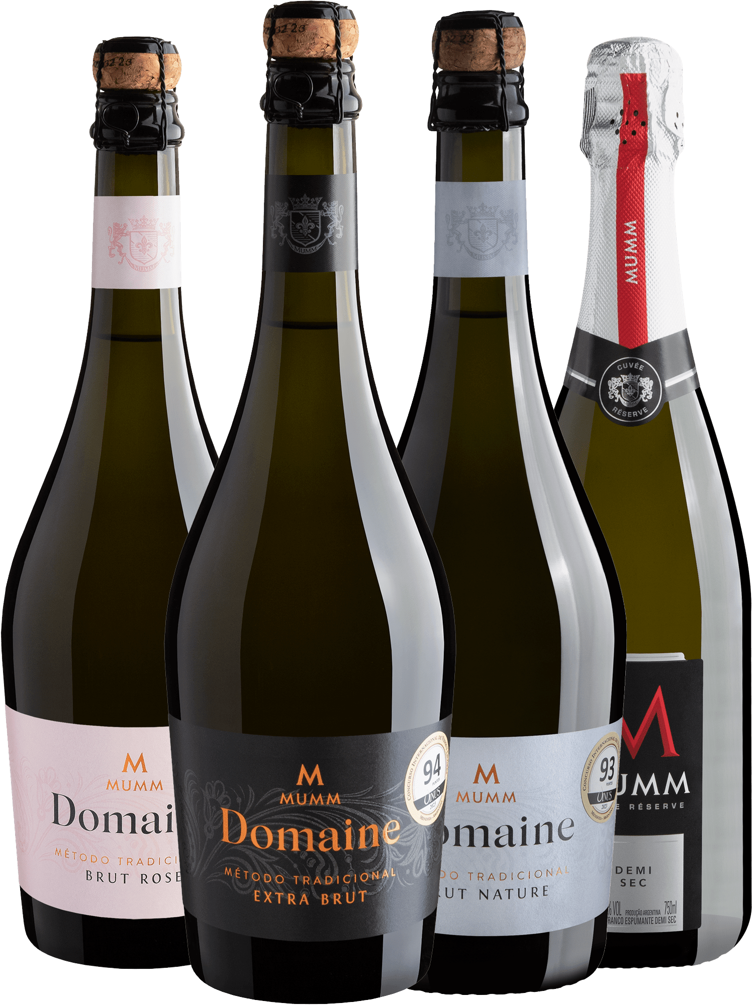 Kit Família Mumm | 4 garrafas