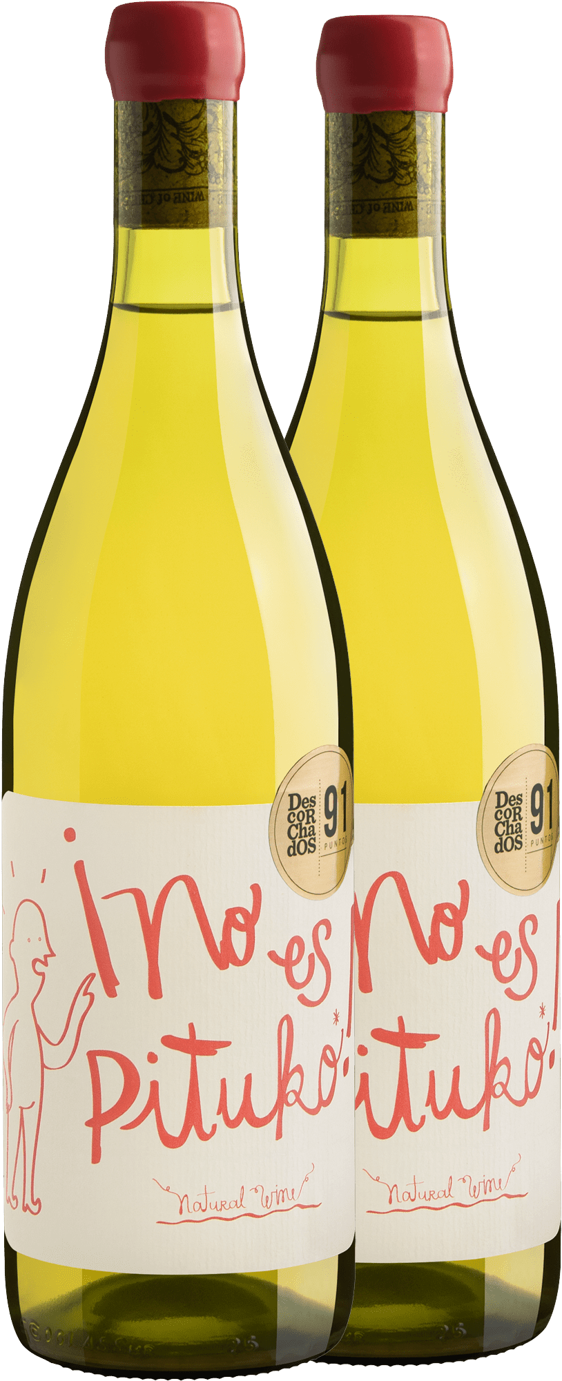 Kit 2 No es Pituko Chardonnay