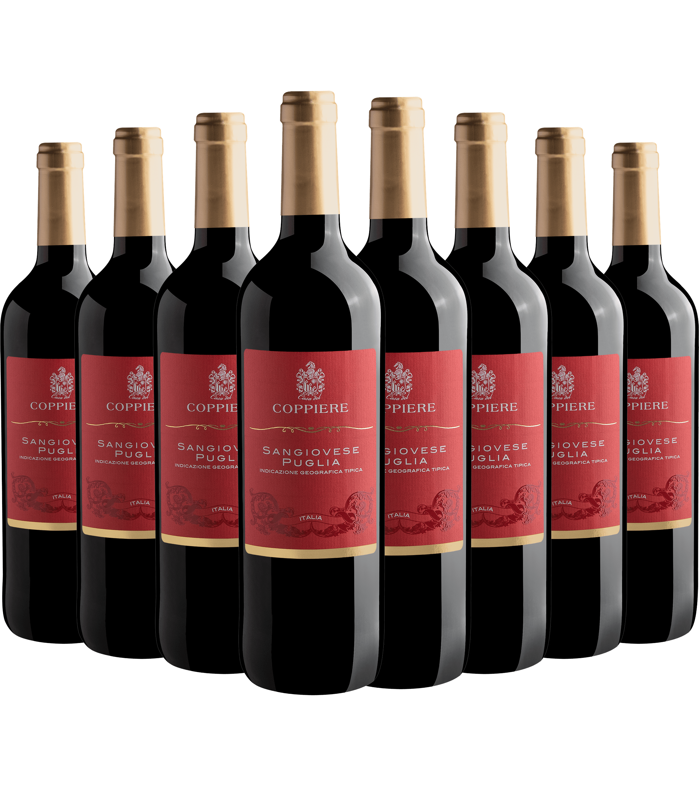 Kit 8 Casa del Coppiere Sangiovese Puglia IGT