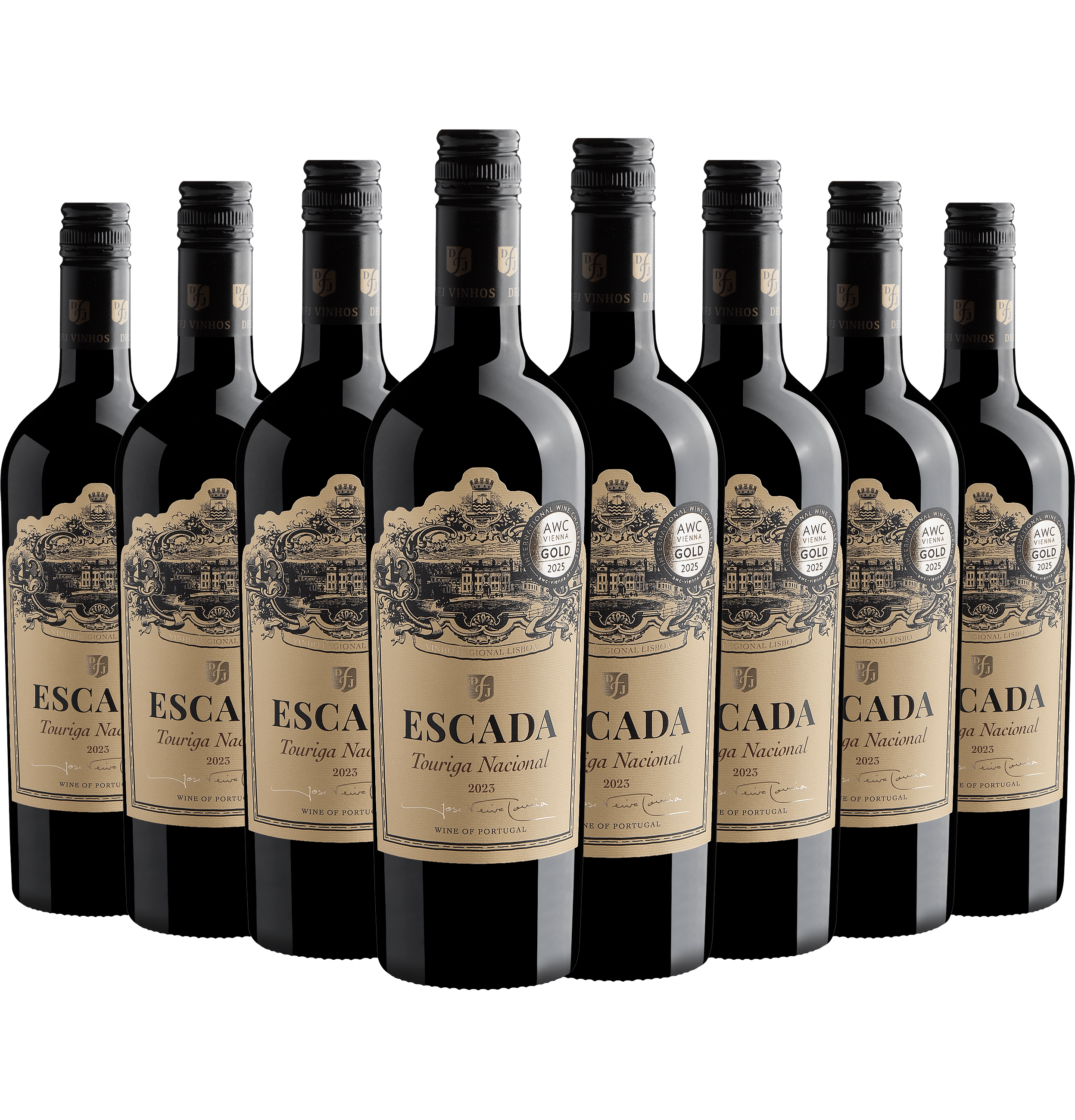 Kit 8 Escada Touriga Nacional Vinho Regional Lisboa 2023*