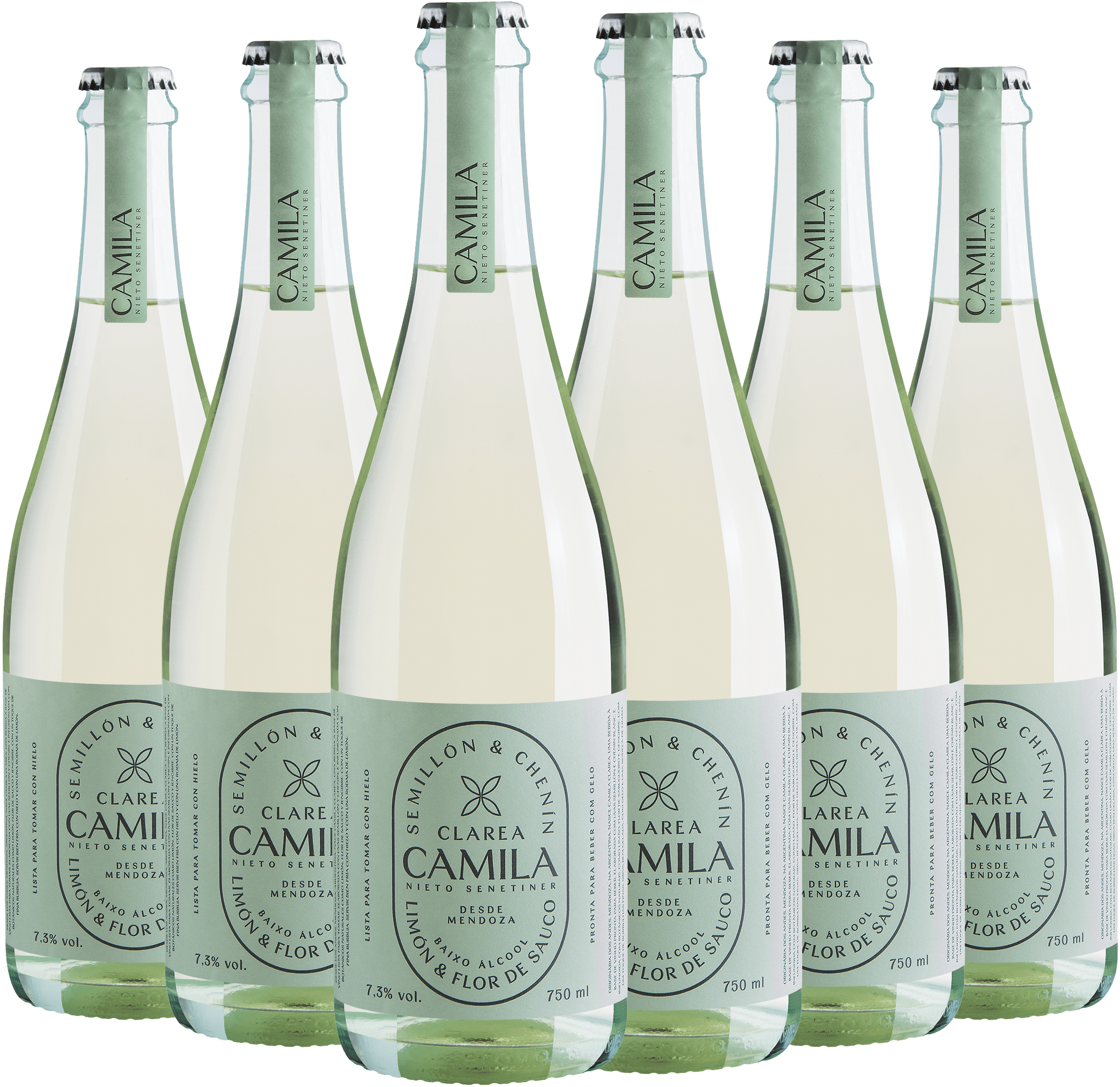 Kit 6 Nieto Senetiner Camila Cocktail Clarea