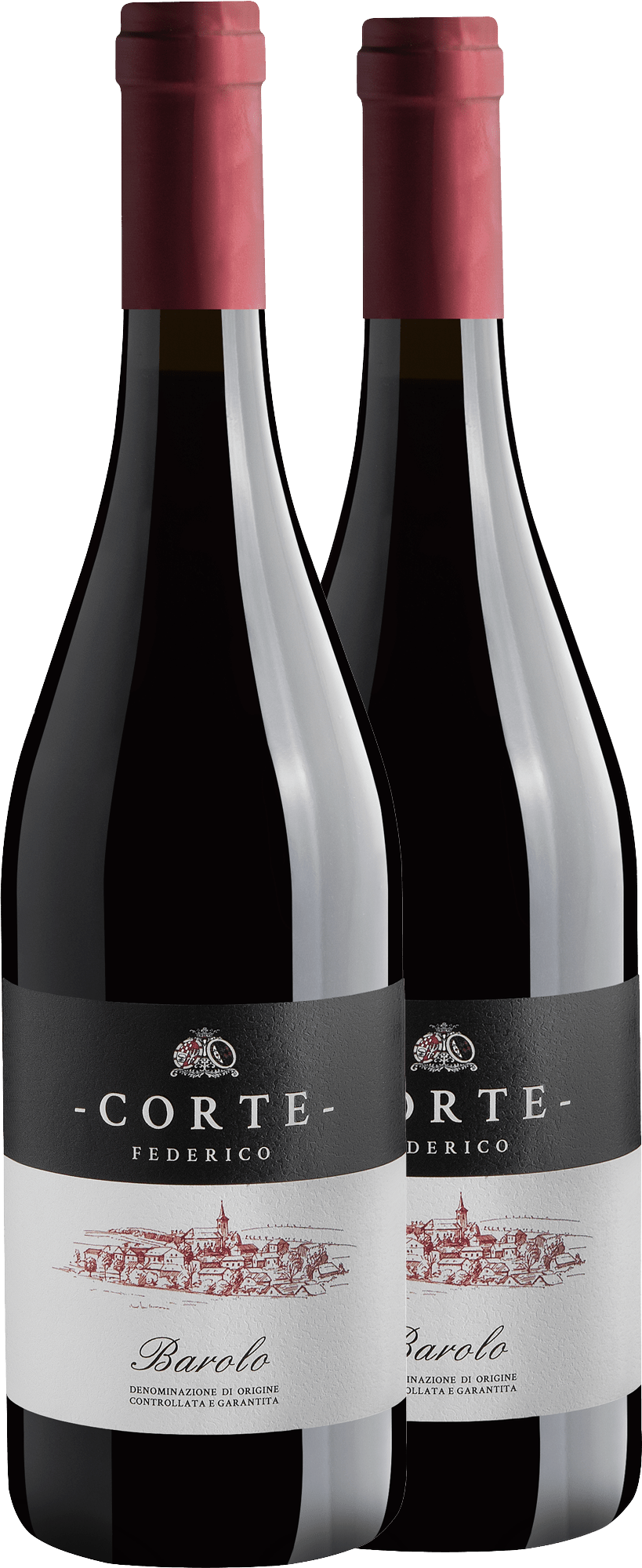 Kit 2 Corte Federico Barolo DOCG 2022