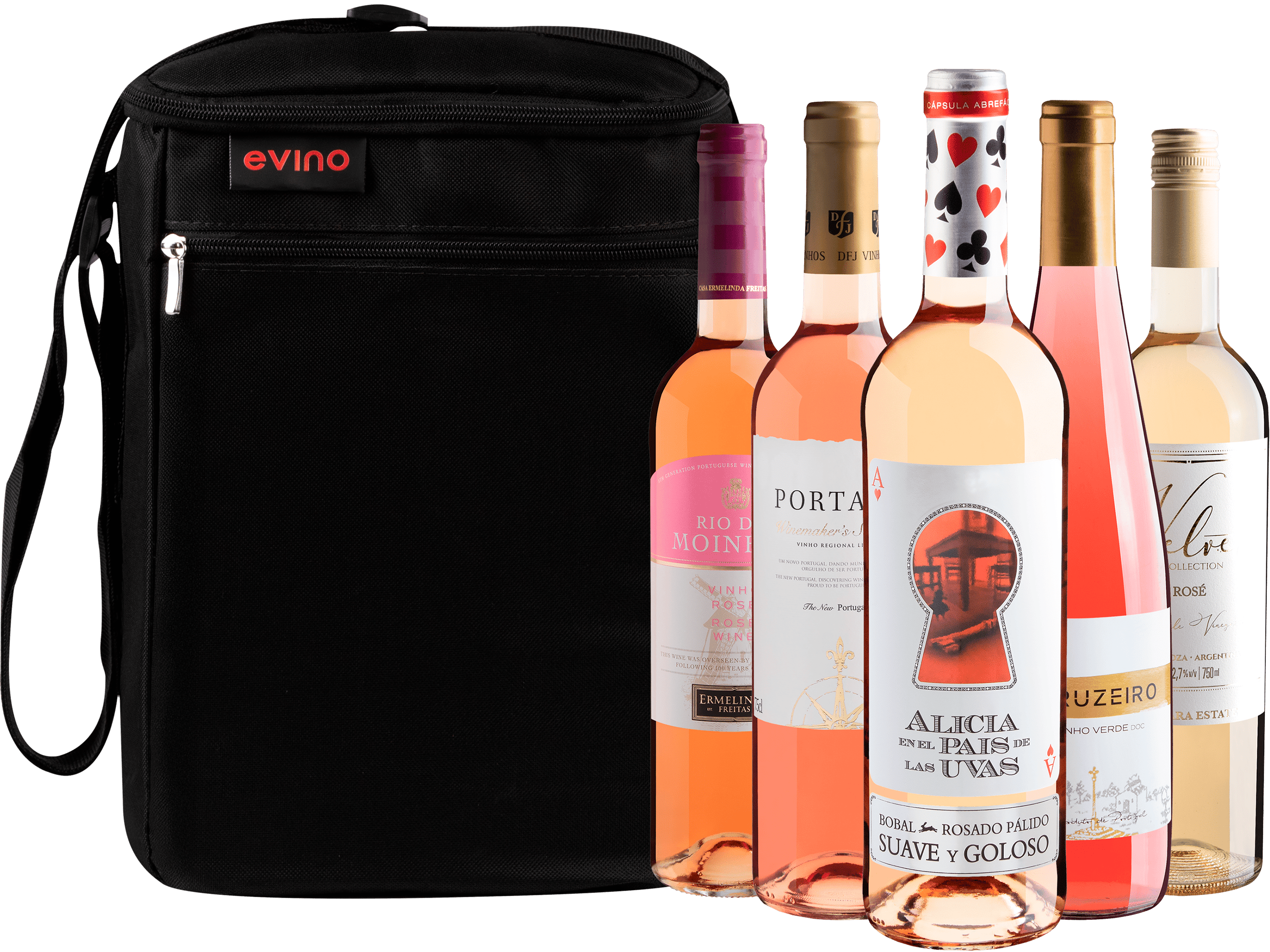 Kit 5 Rosés + Bolsa Exclusiva