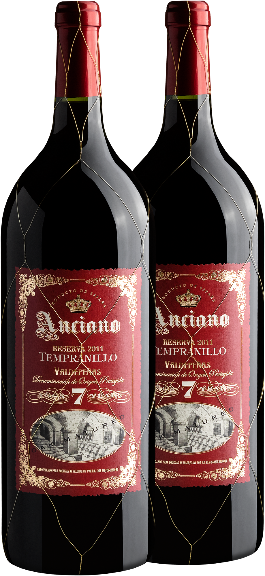 Duo Anciano Old Magnum Reserva 7 years Valdepeñas DOP 2011