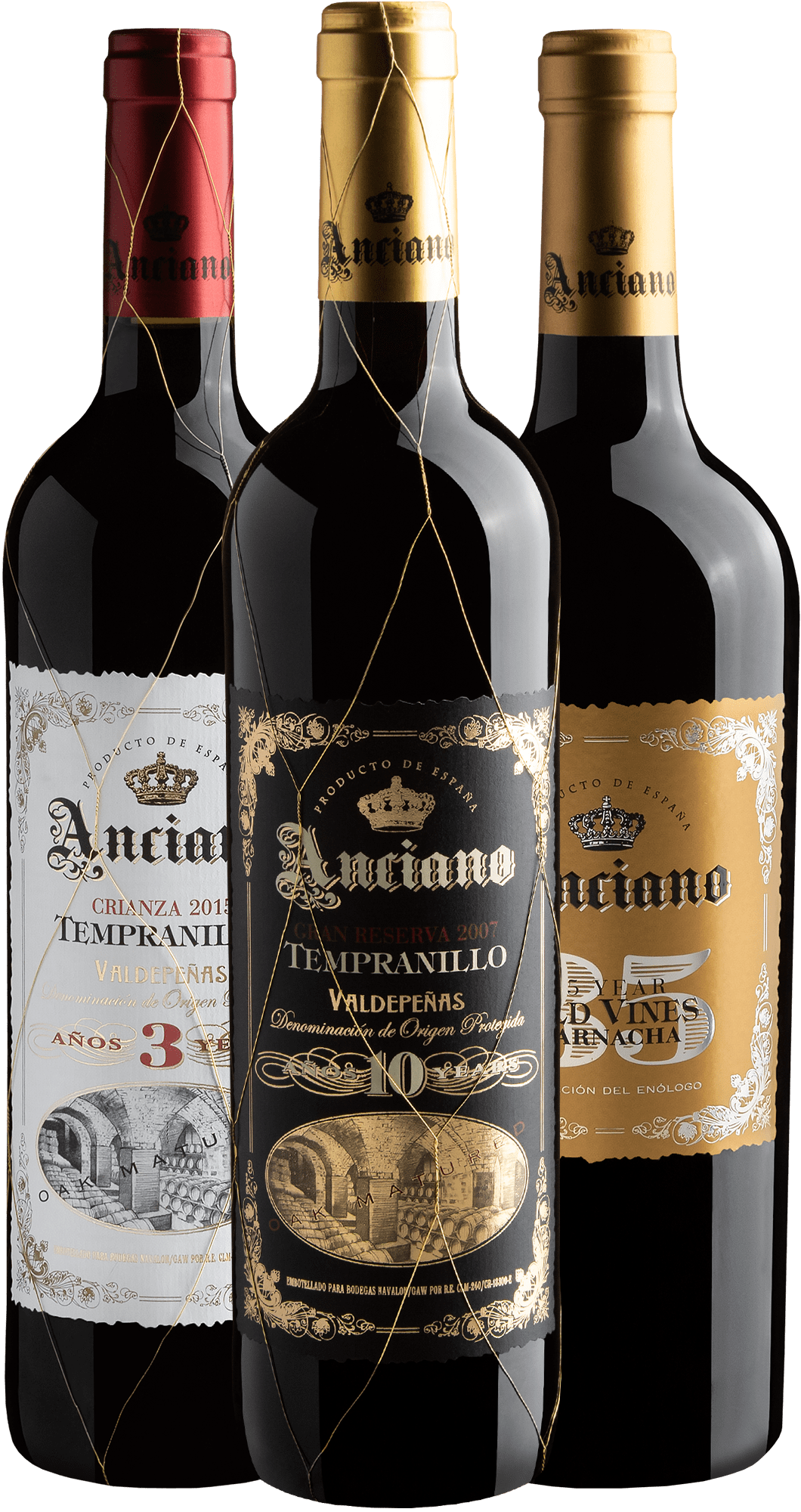 Trio Família Anciano
