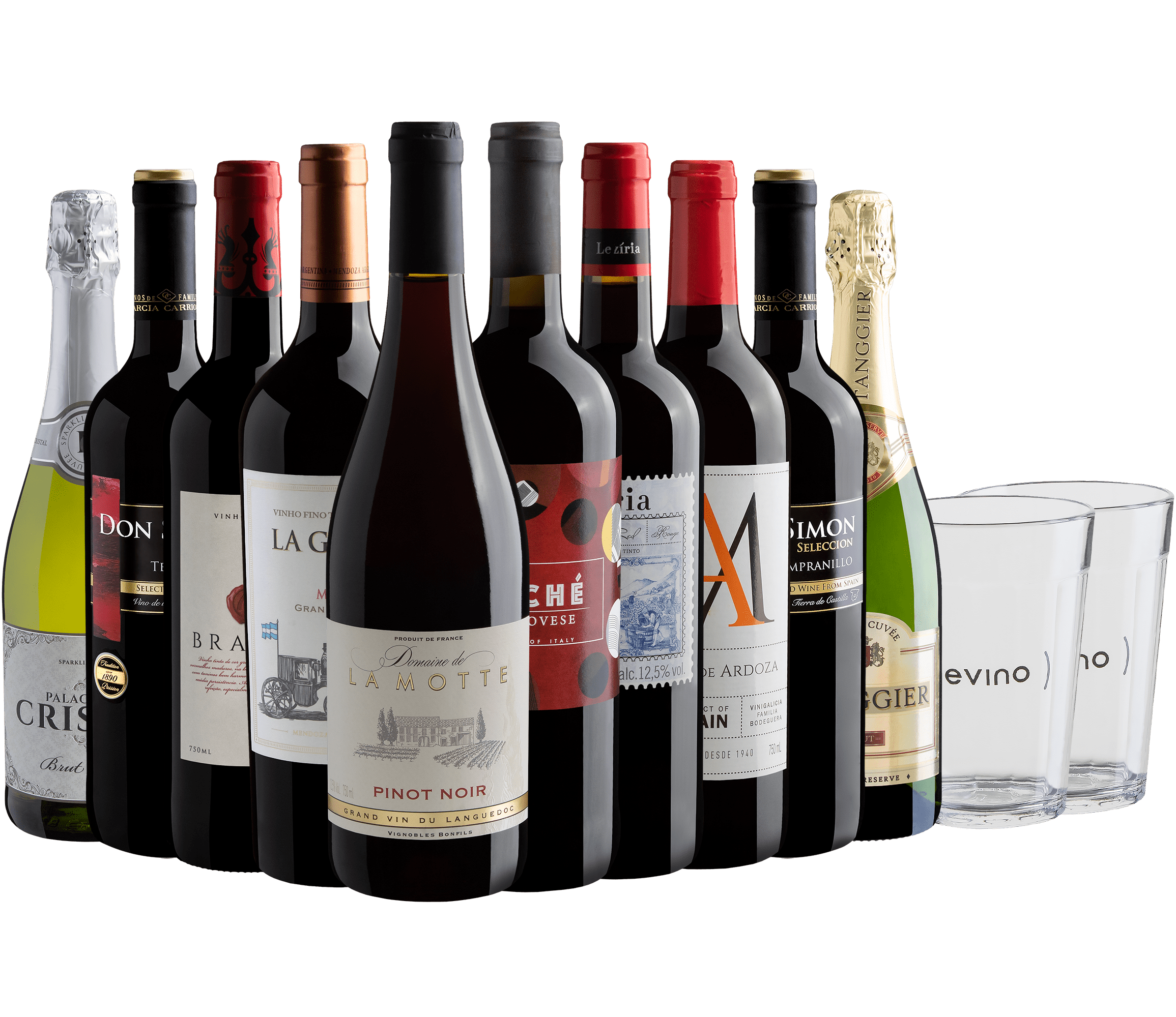 Kit 10 por R$249 + 2 copos