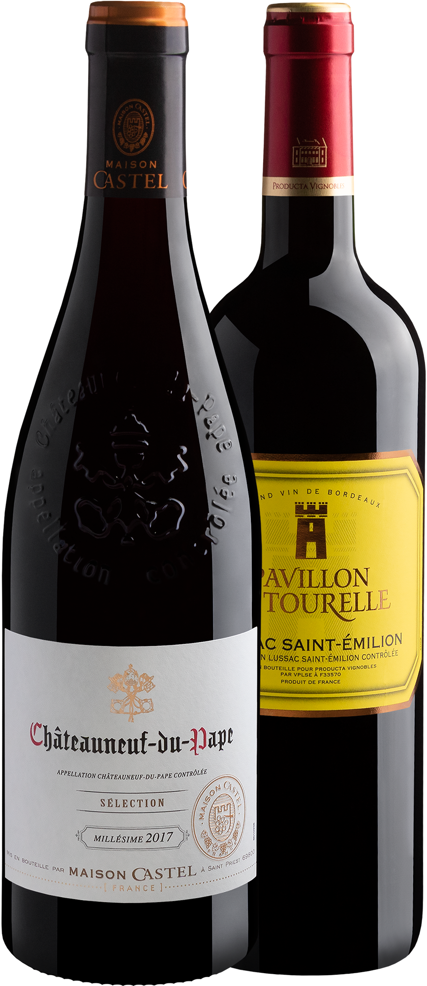 Duo Châteauneuf e Saint-Émilion