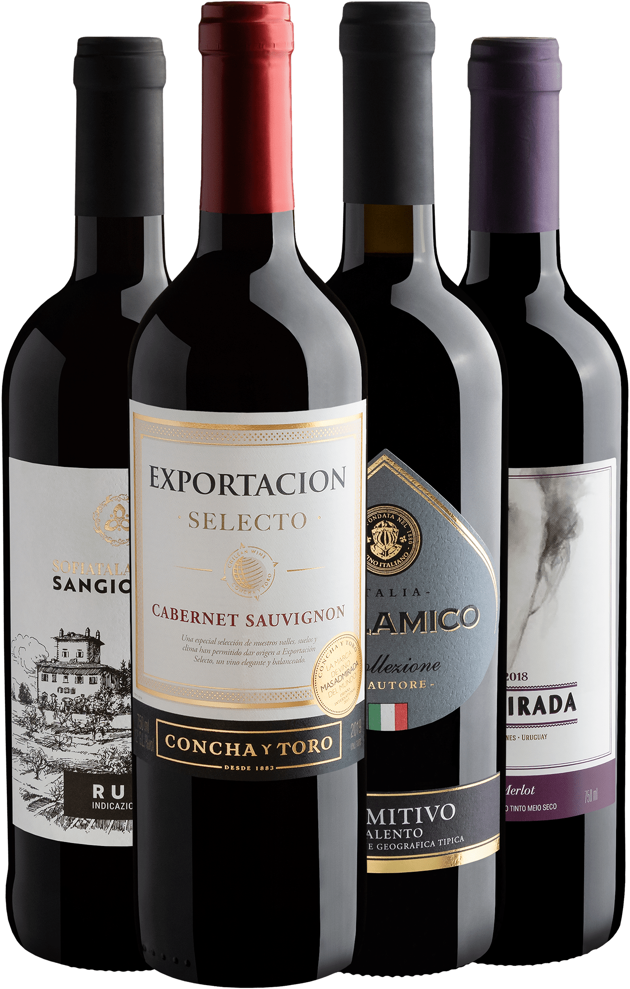 Kit 4 por R$129,90