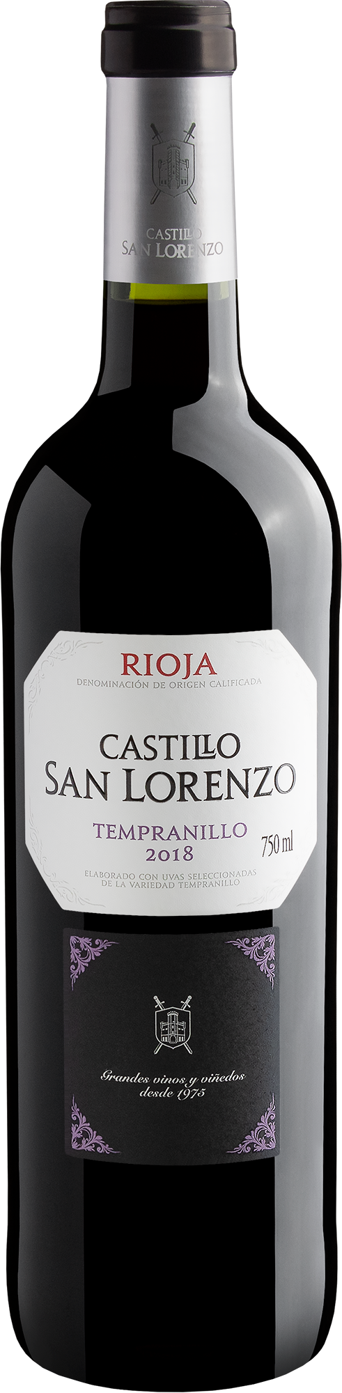 Castillo San Lorenzo Tempranillo Rioja DOC 2018