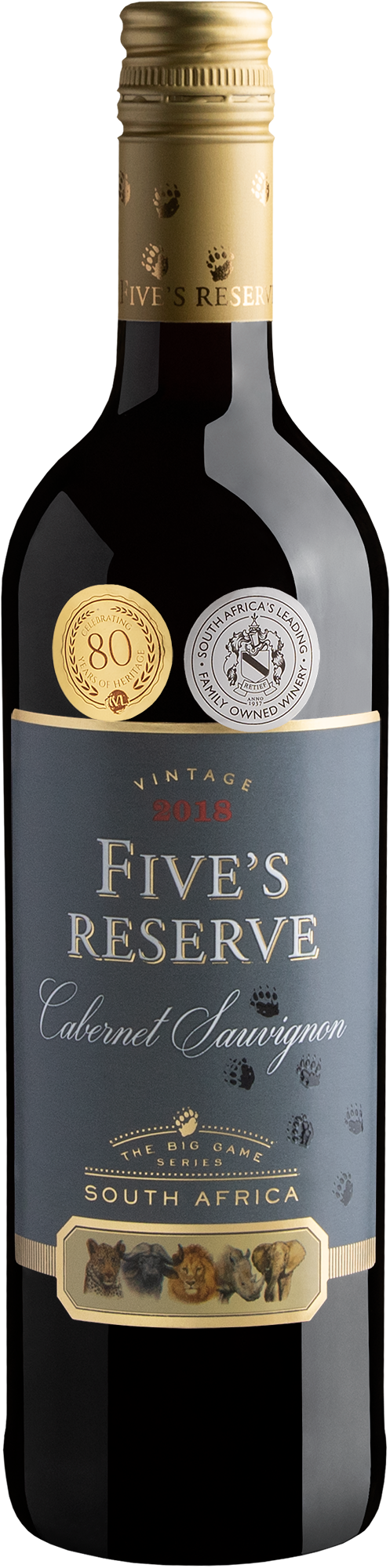 Five's Reserve Cabernet Sauvignon 2018