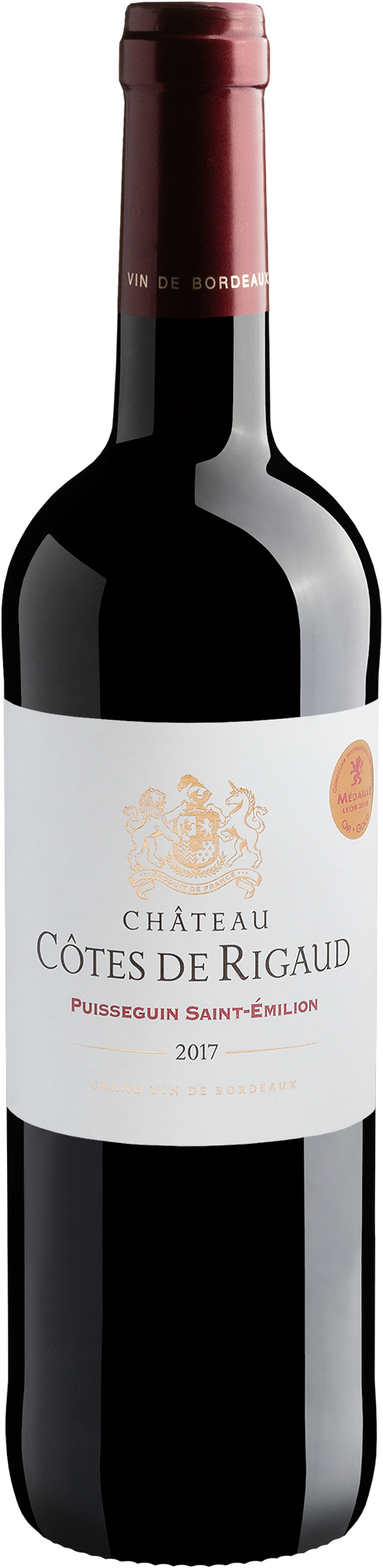 Château Côtes de Rigaud Puisseguin Saint-Émilion AOC 2017