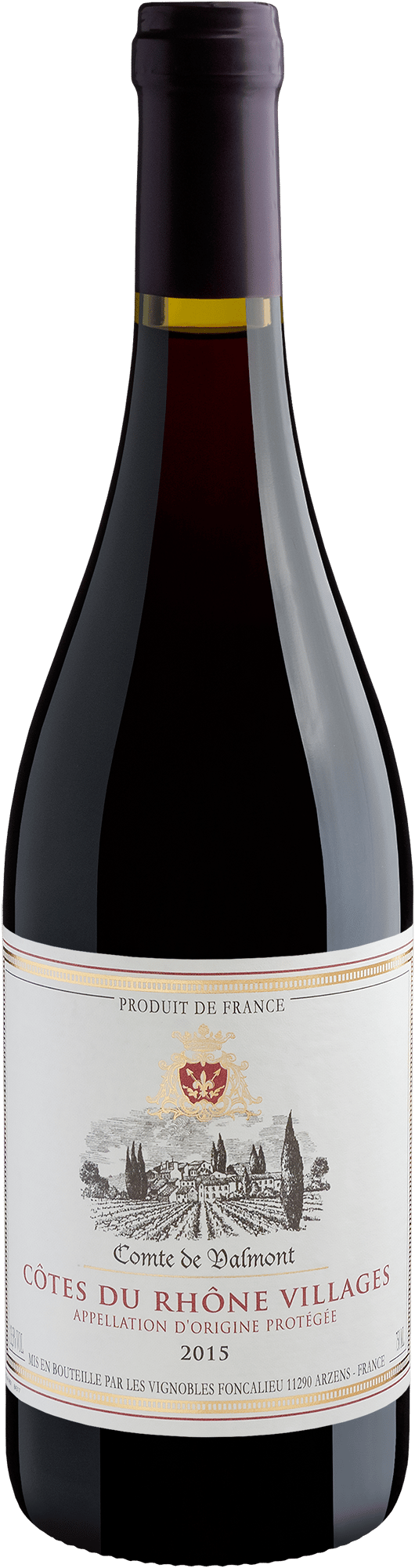 Comte de Valmont Côtes du Rhône Villages AOC 2015