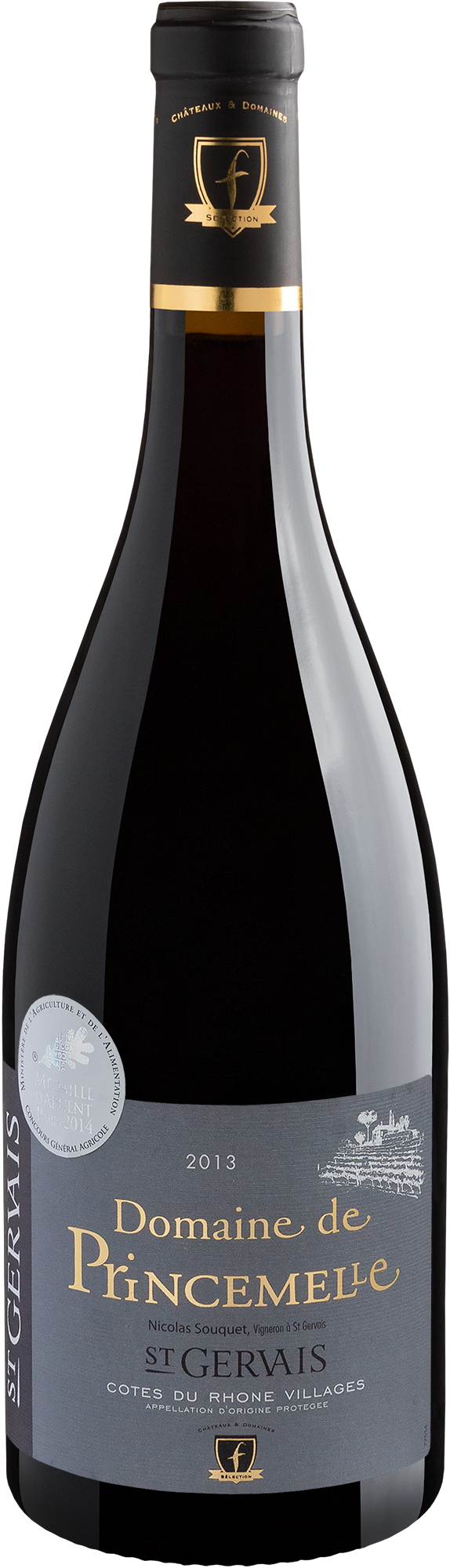St. Gervais Domaine de Princemelle Côtes du Rhône Villages AOC 2013