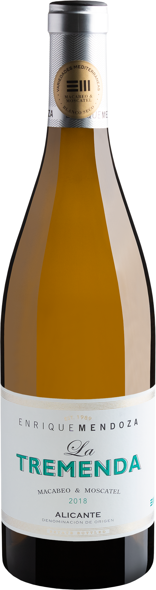 Enrique Mendoza La Tremenda Macabeo-Moscatel Alicante D.O. 2018