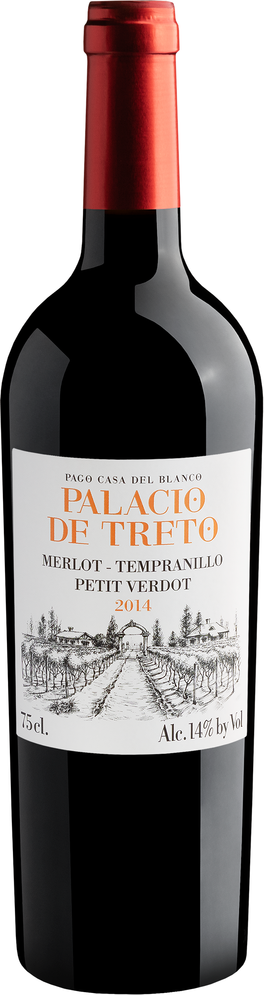 Palacio de Treto Merlot-Tempranillo-Petit Verdot 2014