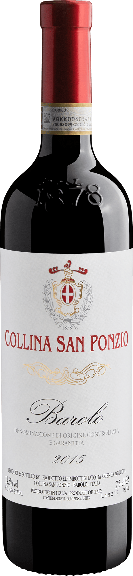 Collina San Ponzio Barolo DOCG 2015