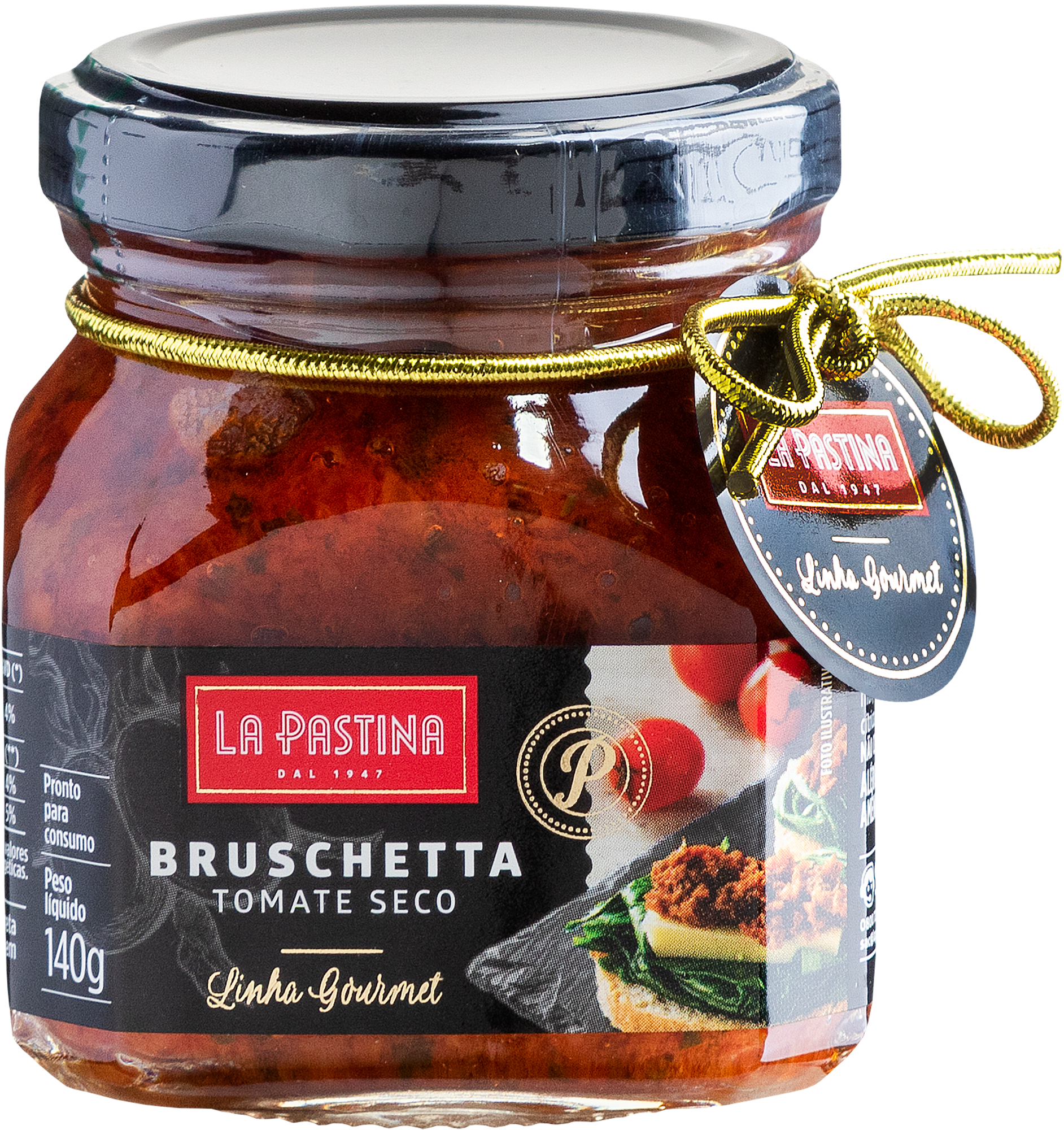 Bruschetta de Tomate Seco Gourmet La Pastina - 140g