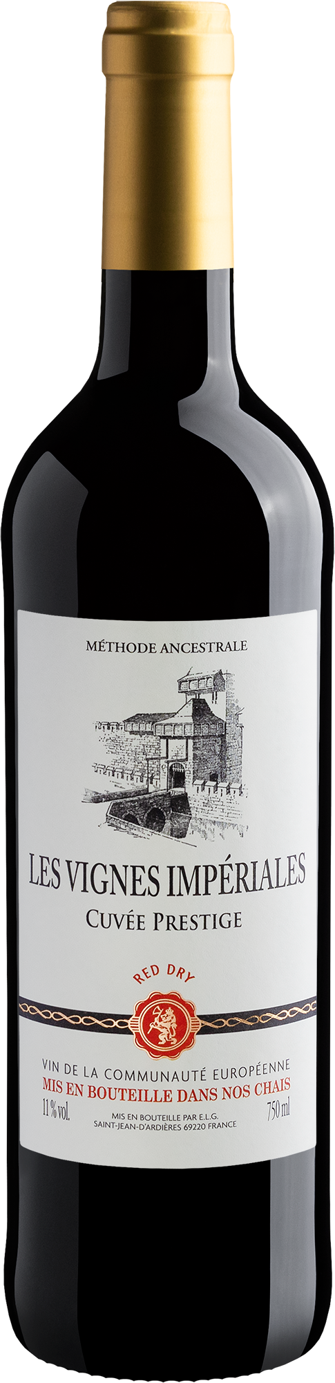 Les Vignes Impériales Cuvée Prestige Red Dry 2019