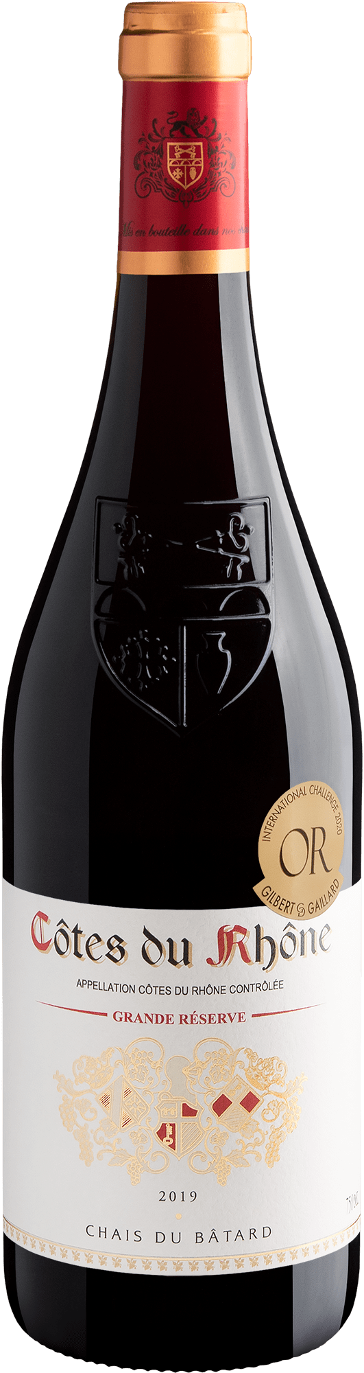 Chais du Bâtard Grande Réserve Côtes du Rhône AOC 2019