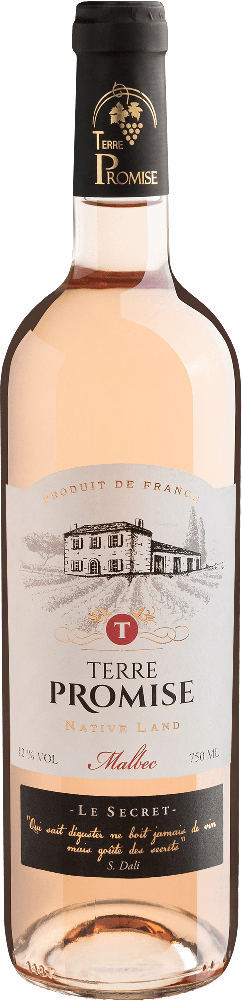 Terre Promise Malbec Rosé Côtes du Lot 2018