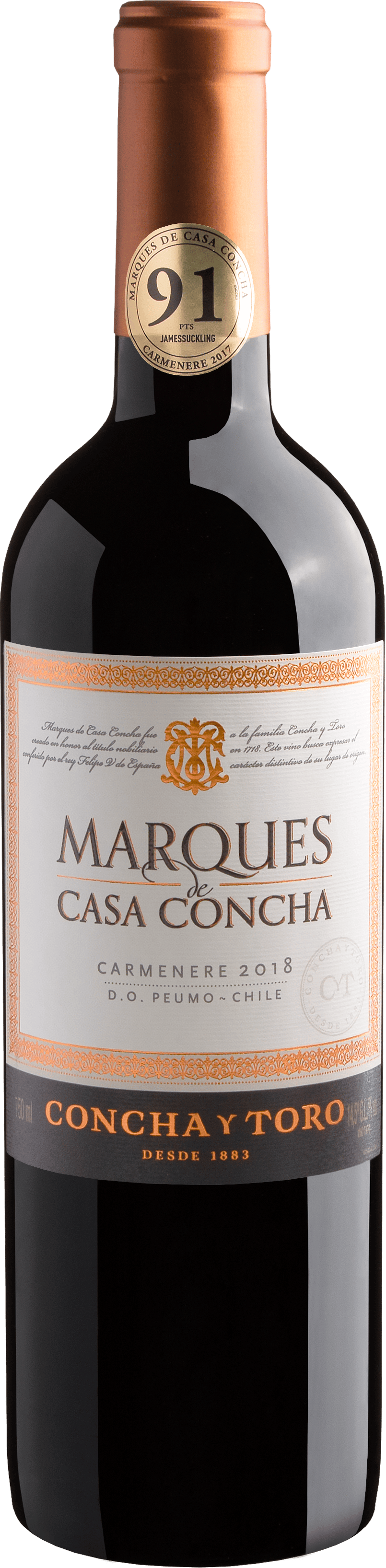 Concha y Toro Marques de Casa Concha Carménère 2018
