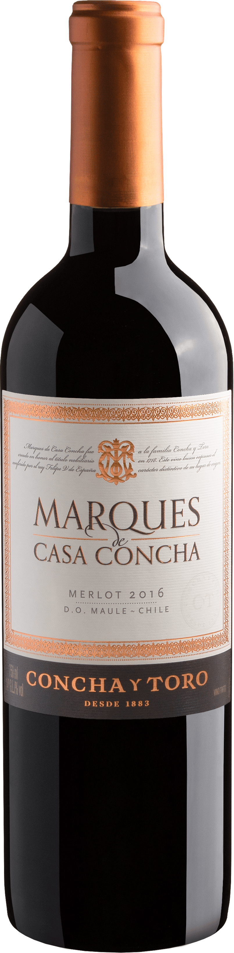Concha y Toro Marques de Casa Concha Merlot 2016