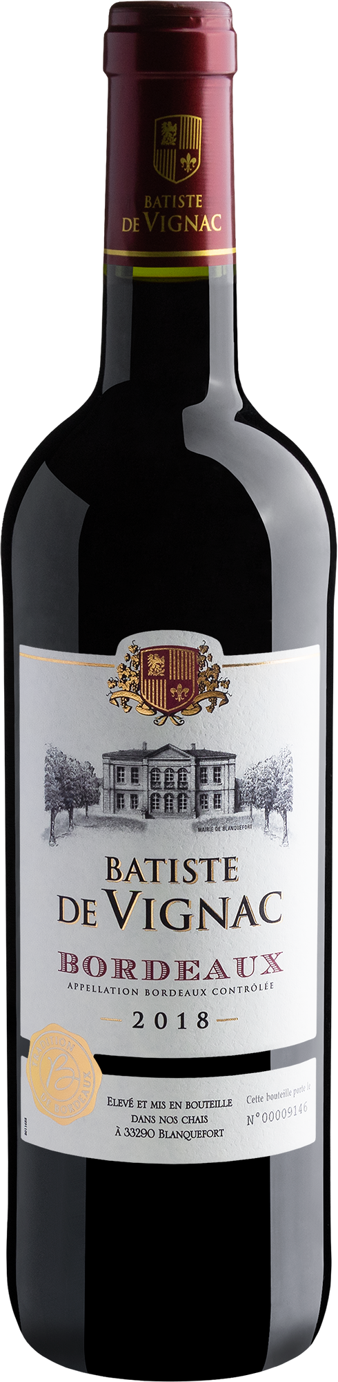 Batiste de Vignac Bordeaux AOC 2018