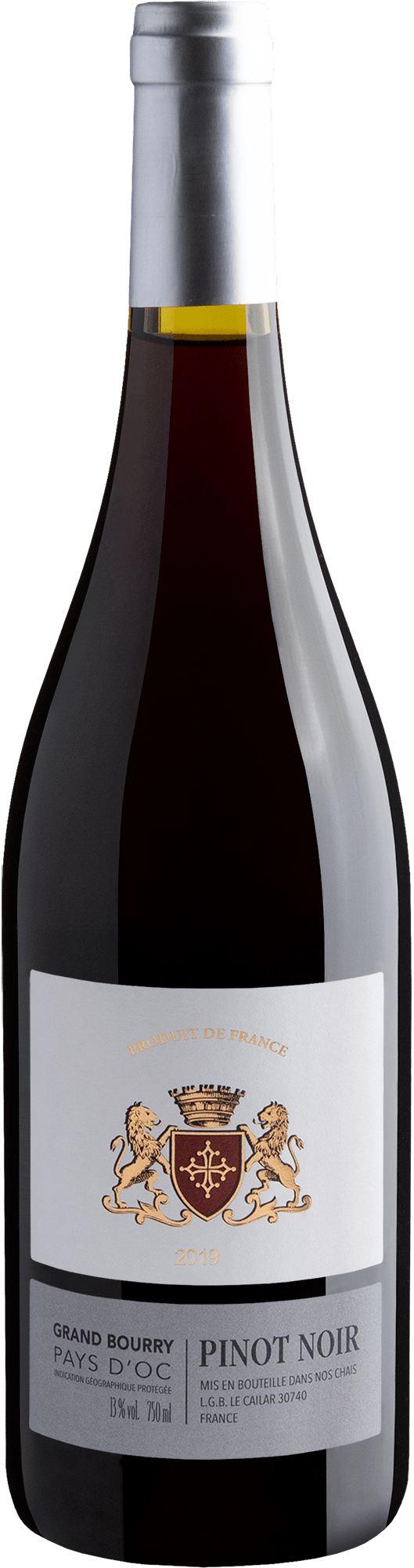 Grand Bourry Pinot Noir Pays d'Oc 2019