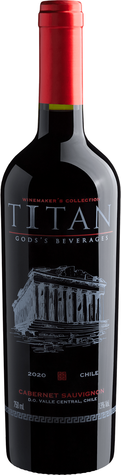Titan Gods's Beverages Cabernet Sauvignon Valle Central D.O. 2020