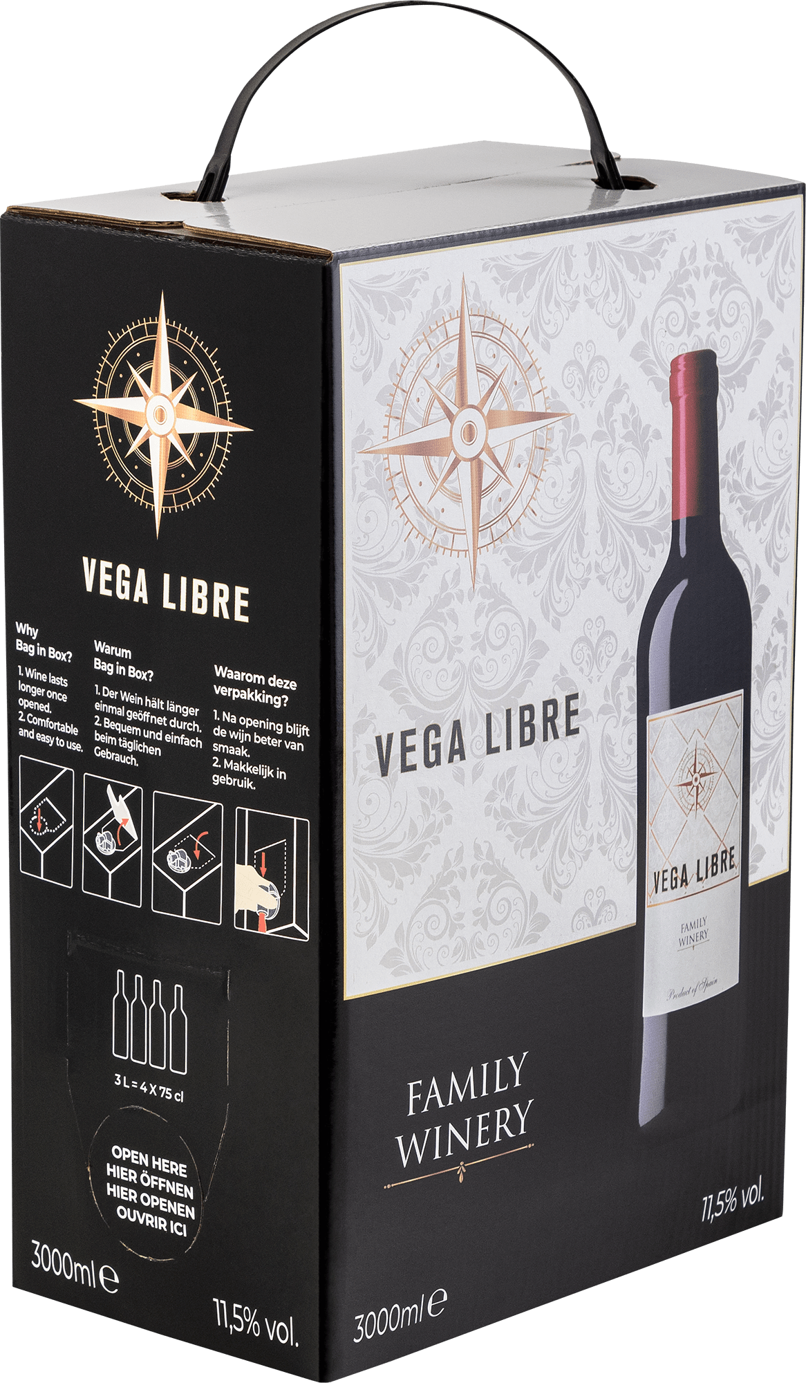 Bag In Box Vega Libre Tinto 3L