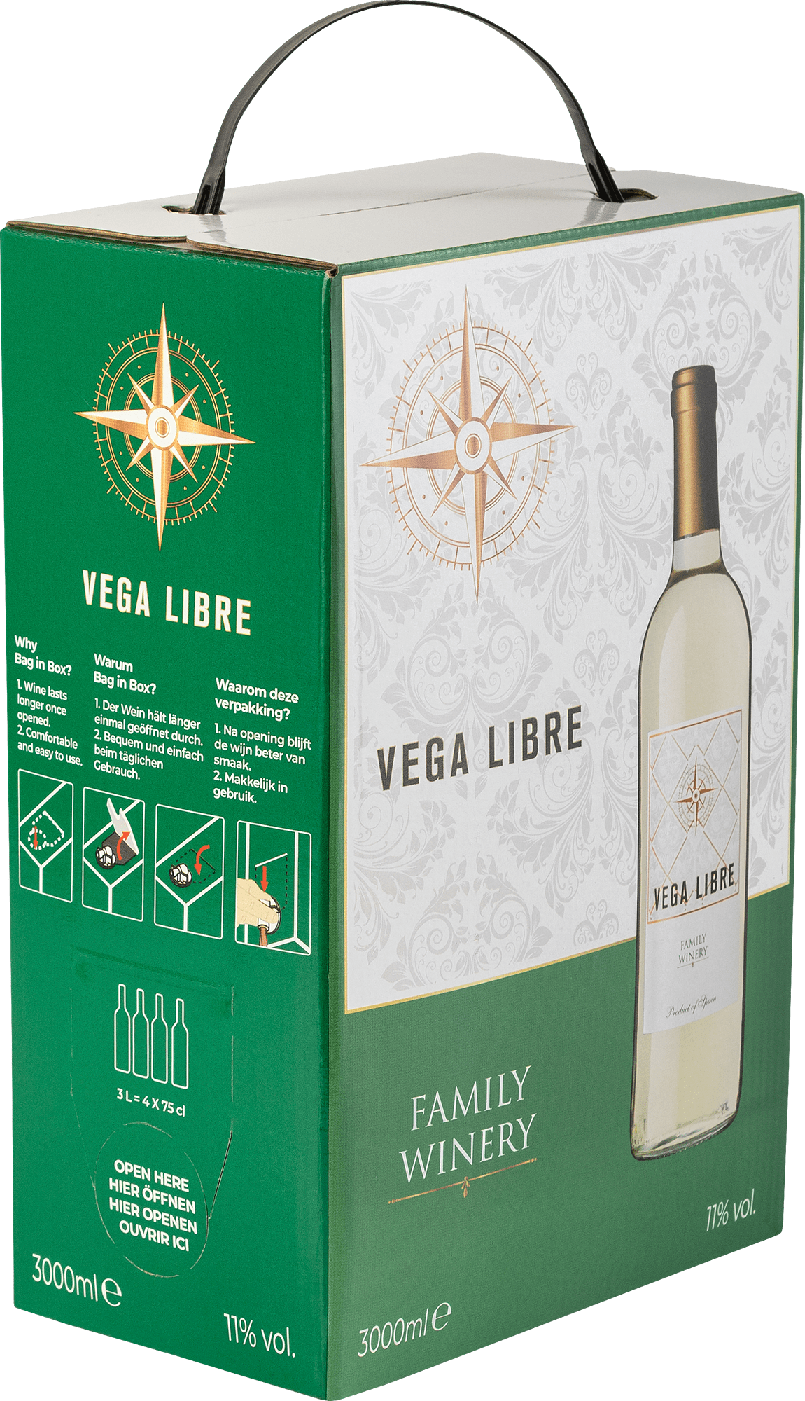 Bag In Box Vega Libre Blanco 3L