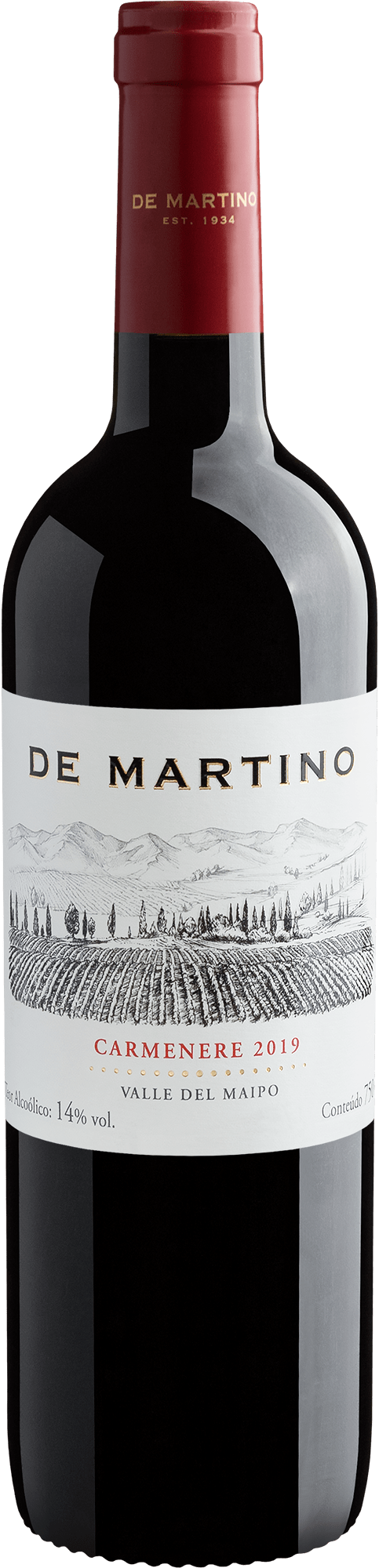 De Martino Carménère Valle del Maipo D.O. 2019