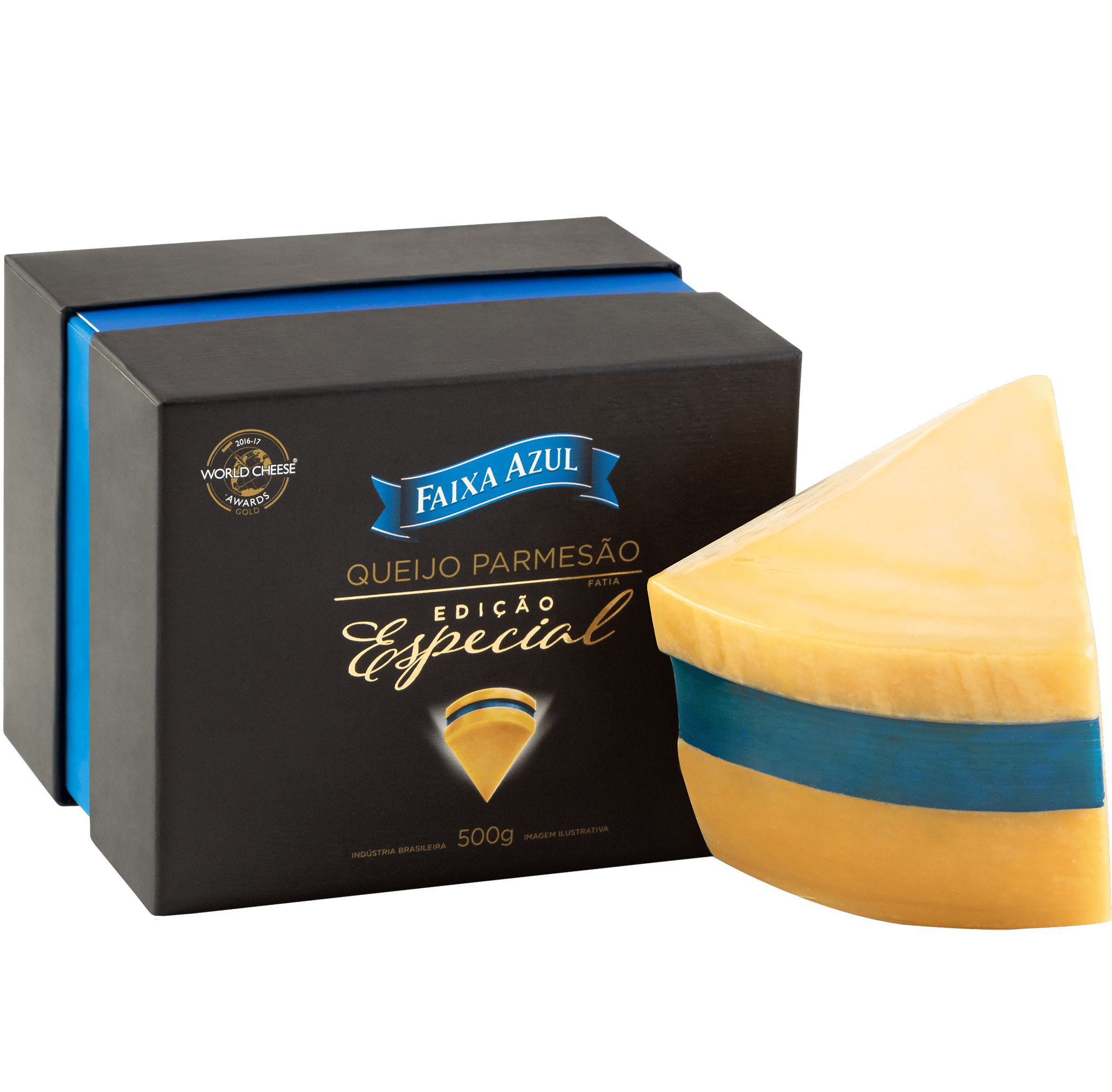 Queijo Parmesão Faixa Azul Edição Especial - 500g