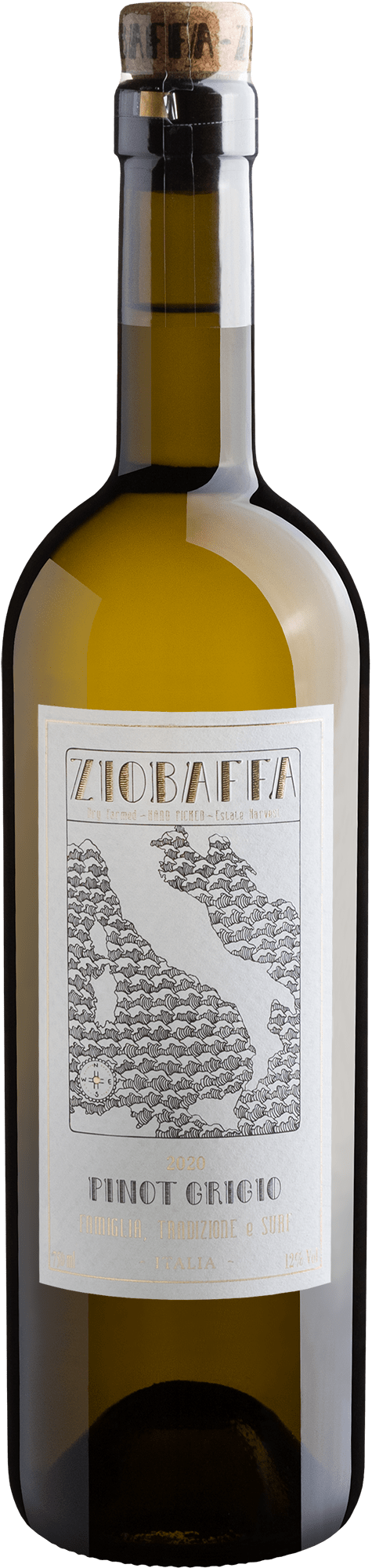ZioBaffa Pinot Grigio Terre Siciliane IGT 2020